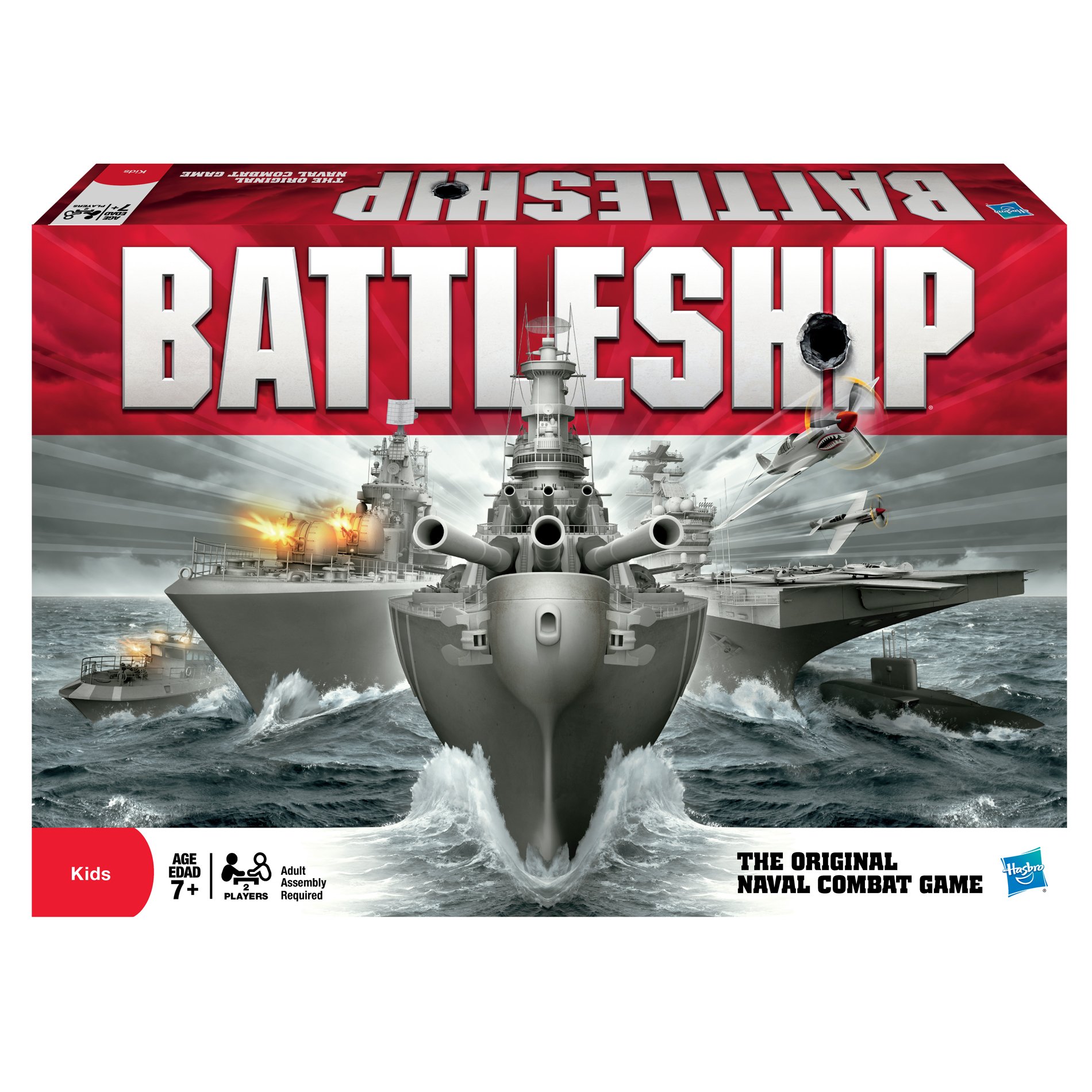 Foto 4 pulgar | Juego De Mesa Hasbro Gaming Battleship Para Niños Mayores De 7 Años - Venta Internacional.