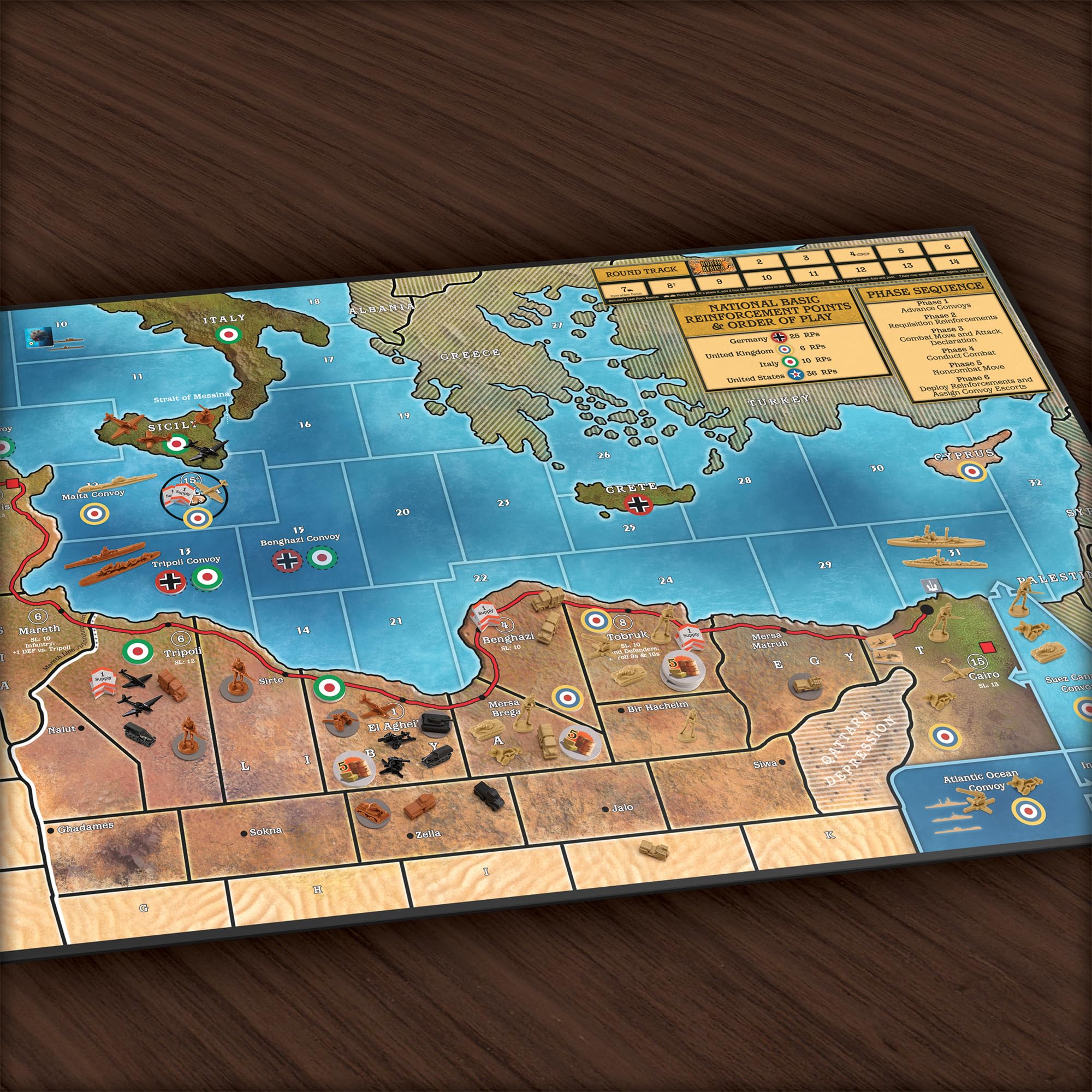 Foto 4 | Juego de Mesa Axis & Allies: North Africa Renegade- Venta Internacional