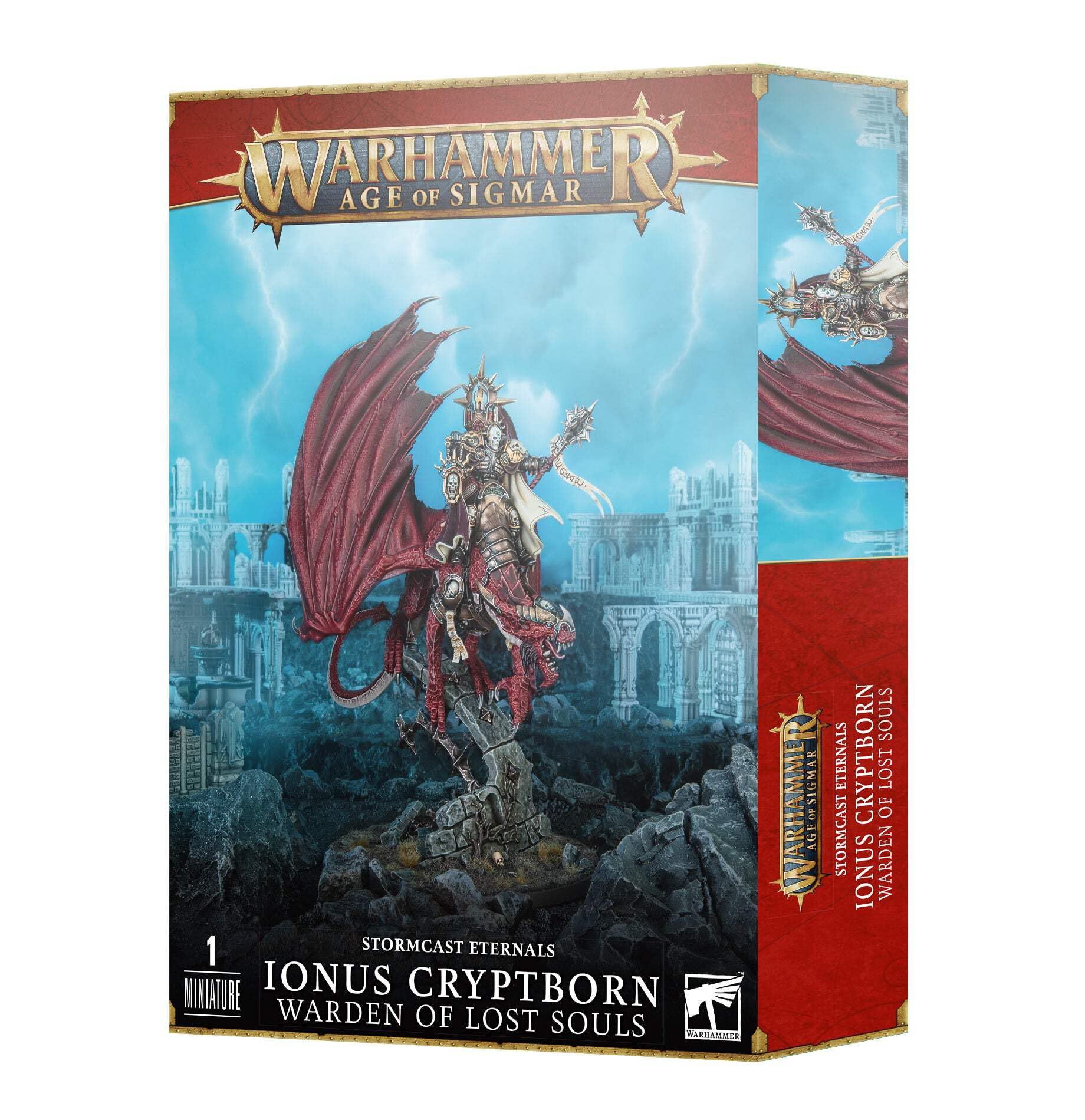 Foto 2 pulgar | Figura de Acción Warhammer Aos Stormcast Eternals Ionus Cryptborn - Venta Internacional