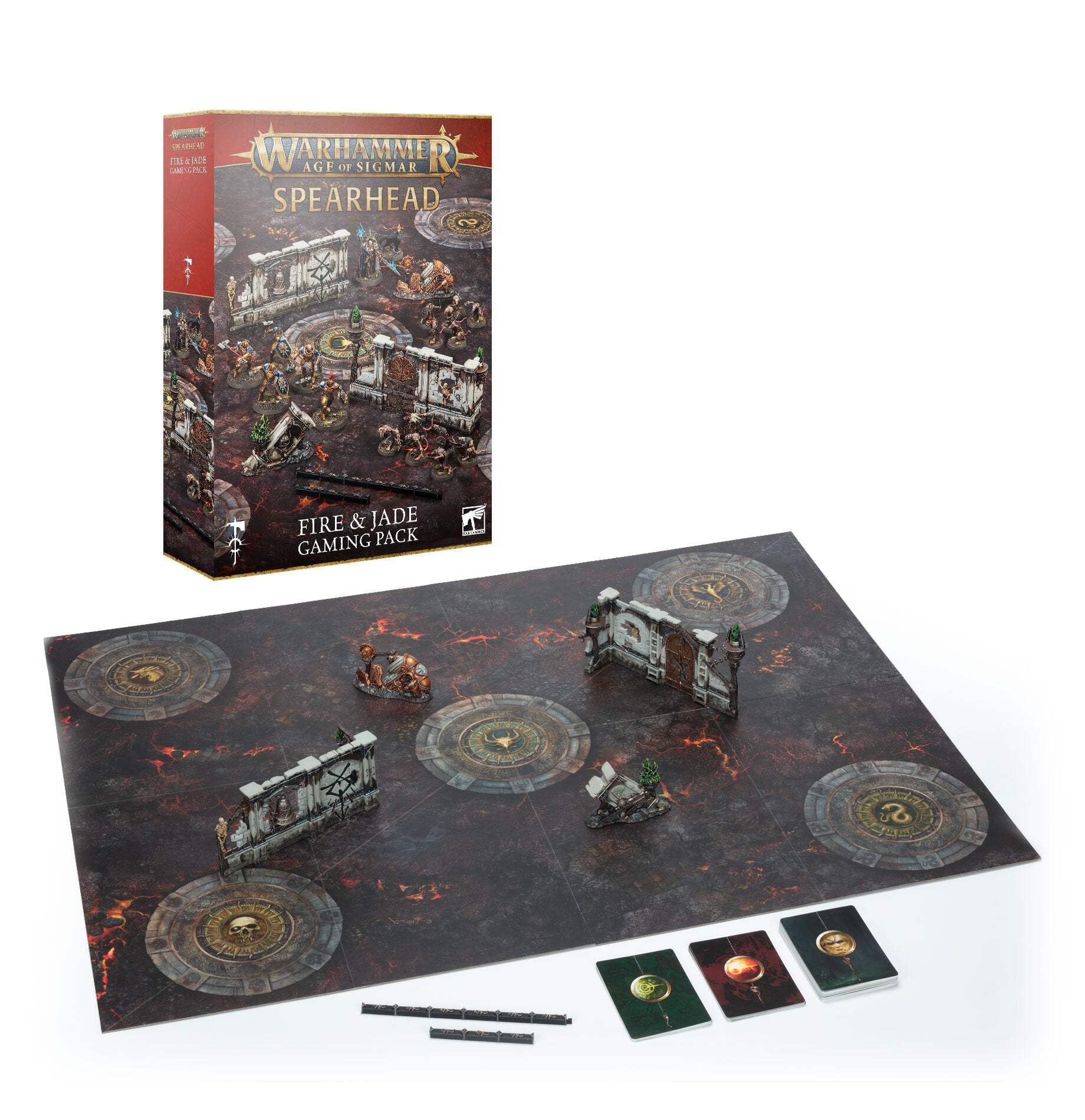 Foto 1 | Paquete de Juegos Warhammer Age Of Sigmar Fire & Jade Games Workshop - Venta Internacional