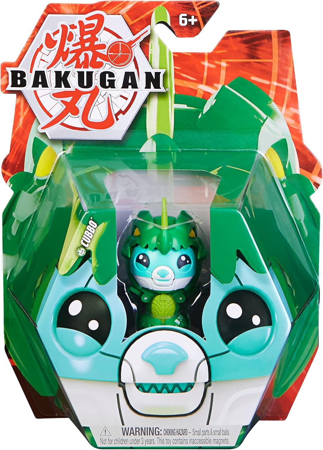 Bakugan Cubbo Pack Dragonoid Verde