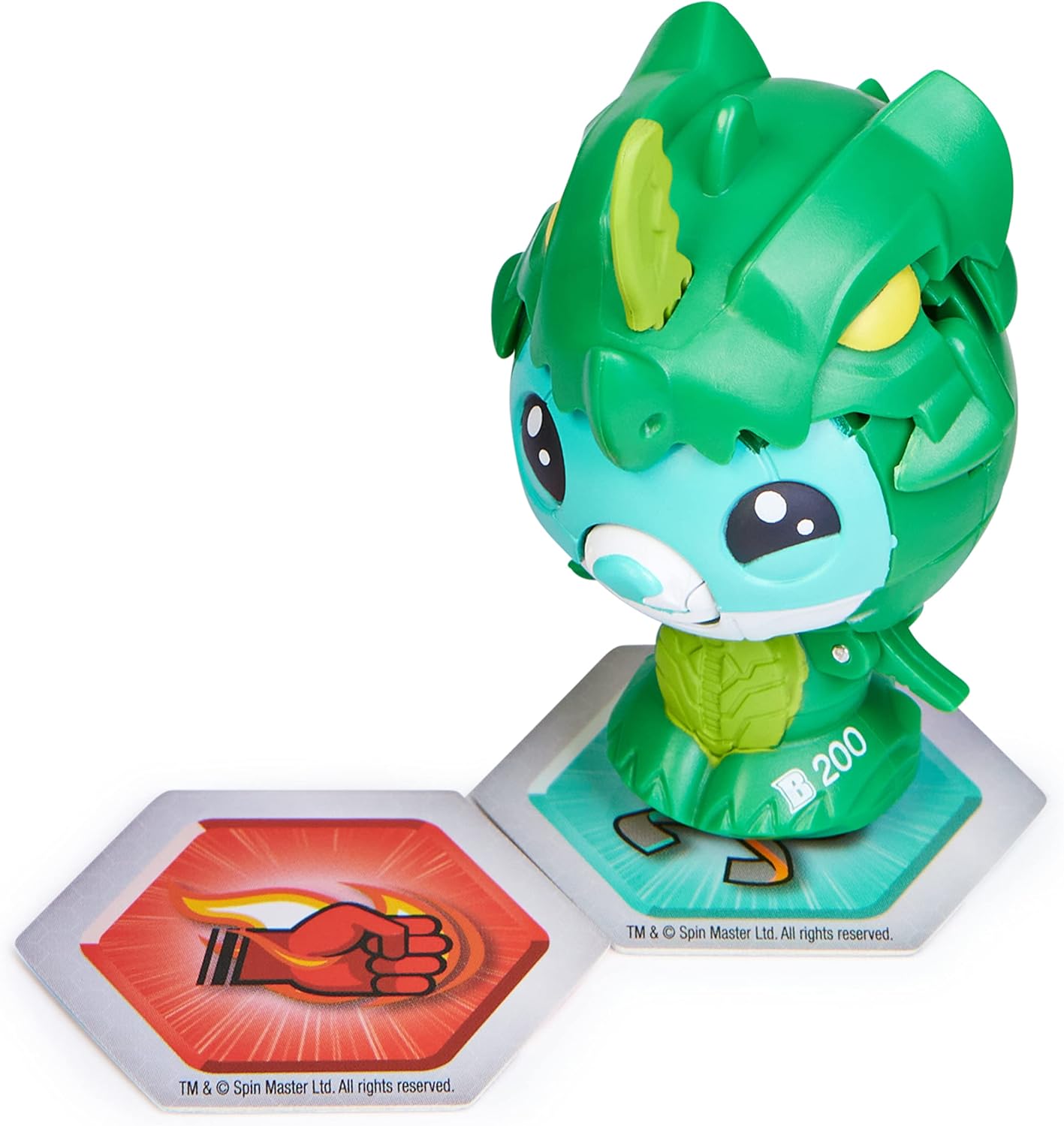 Foto 3 pulgar | Bakugan Cubbo Pack Dragonoid Verde