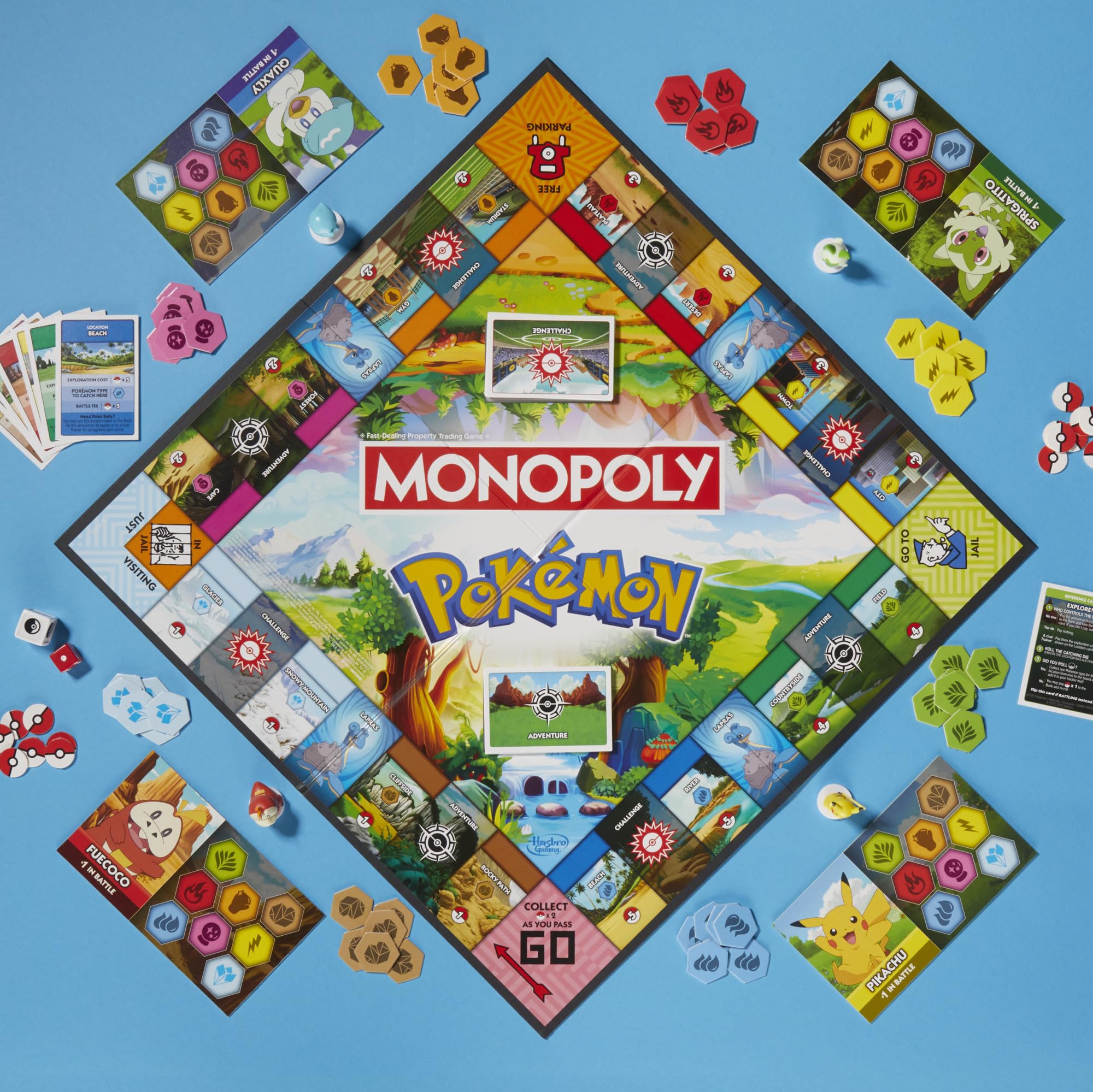 Foto 4 pulgar | Juego De Mesa Monopoly Pokémon Edition | A Partir De 8 Años | 2-4 Jugadores - Venta Internacional.