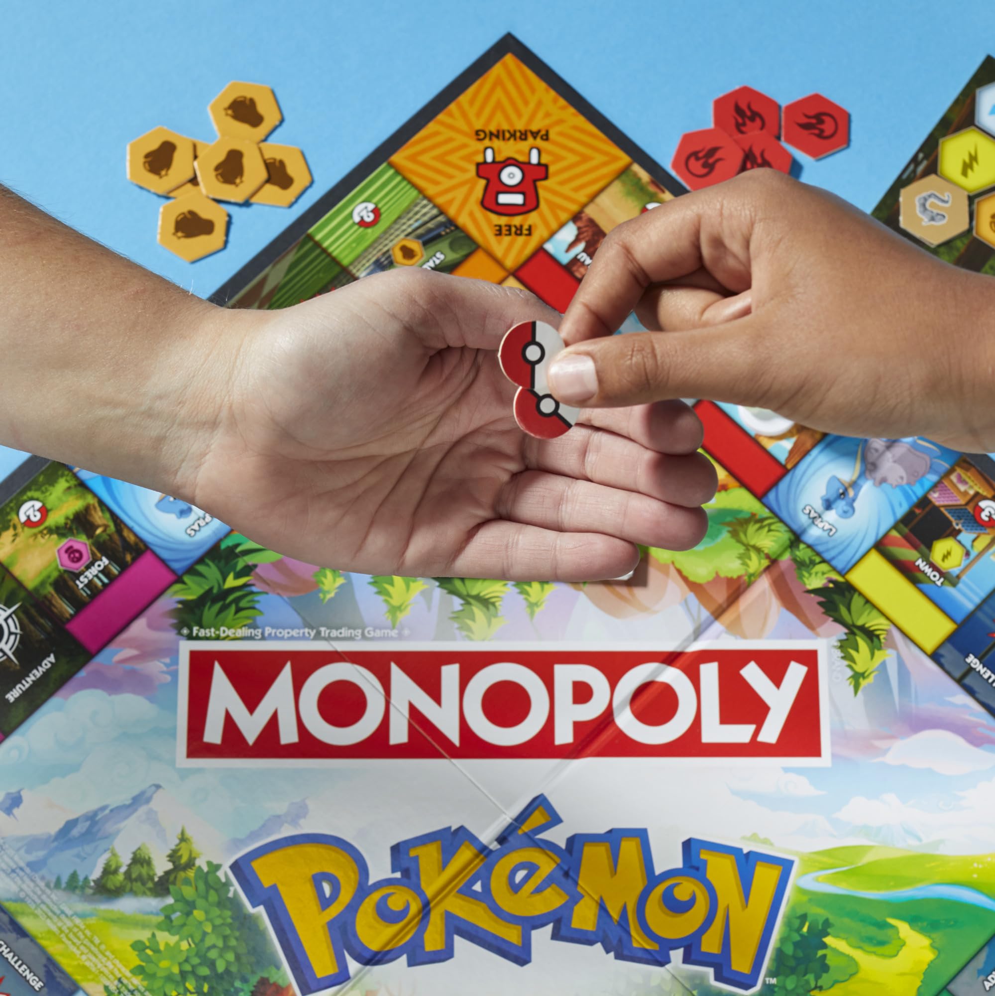 Foto 5 pulgar | Juego De Mesa Monopoly Pokémon Edition | A Partir De 8 Años | 2-4 Jugadores - Venta Internacional.