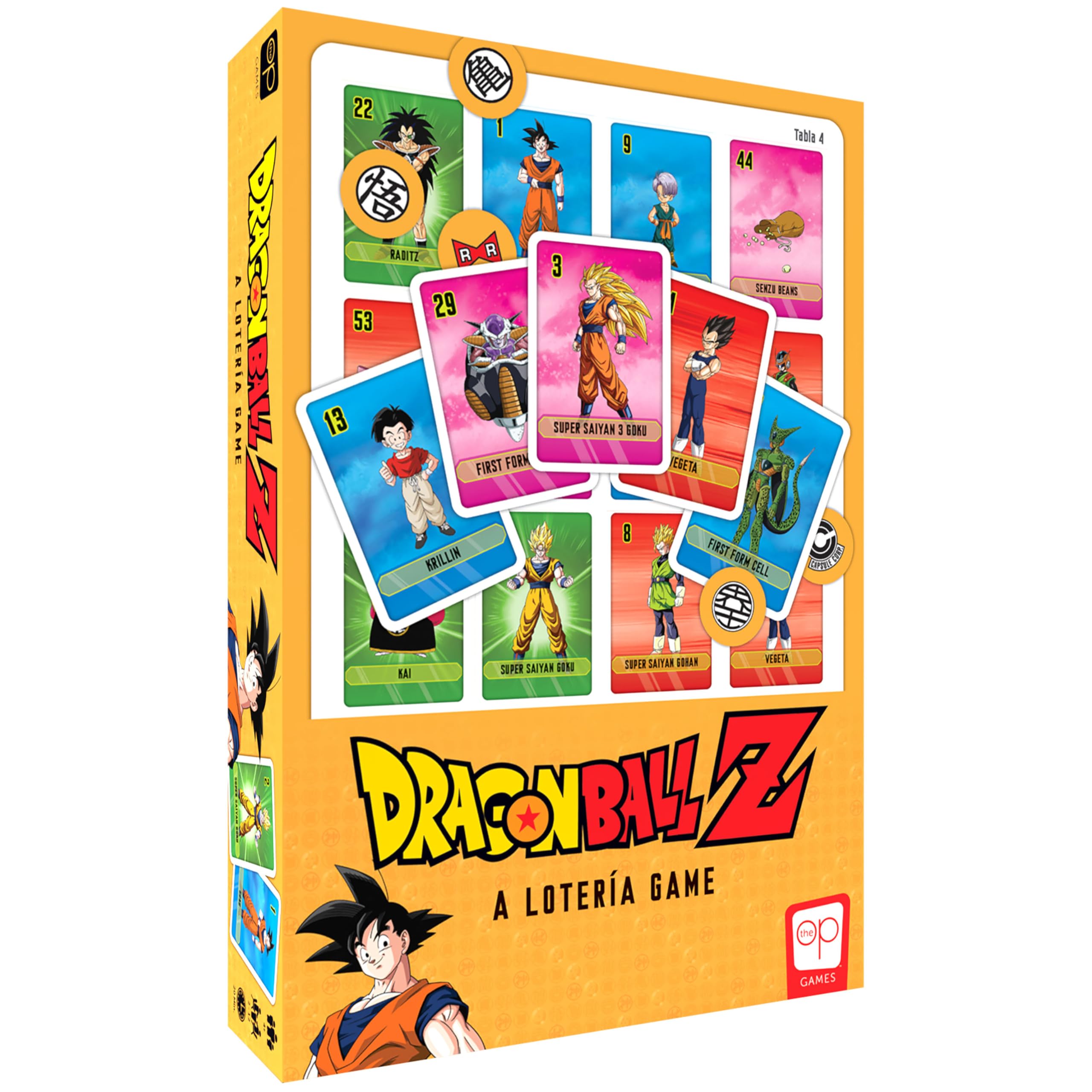 Foto 2 pulgar | Juego De Lotería Dragon Ball Z Al Estilo Tradicional De Bingo Mexicano - Venta Internacional.