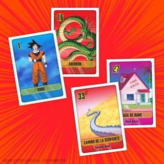 Foto 2 | Juego De Lotería Dragon Ball Z Al Estilo Tradicional De Bingo Mexicano - Venta Internacional.