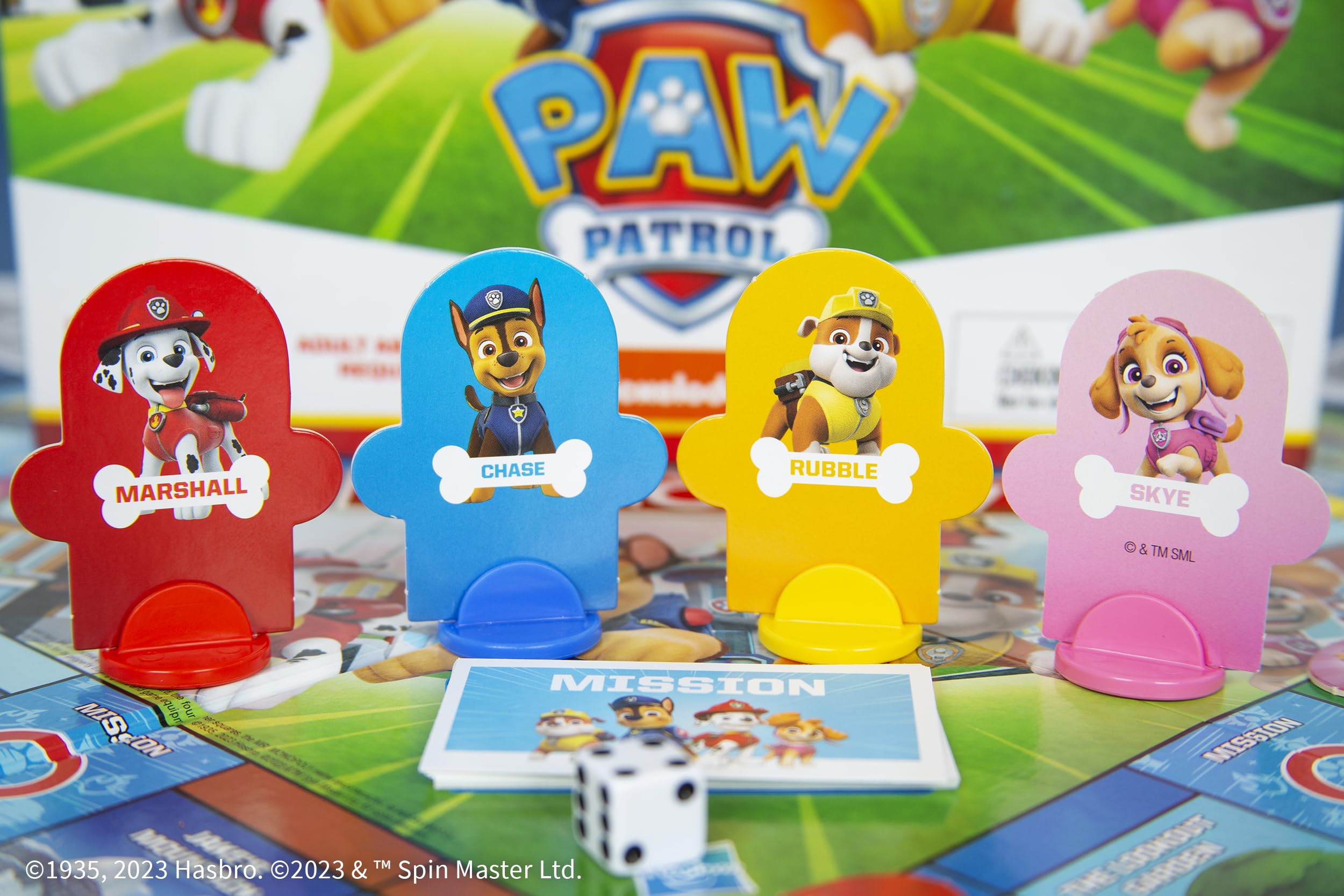 Foto 4 pulgar | Juego De Mesa Monopoly Jr Paw Patrol Nickelodeon 5+ Years - Venta Internacional.