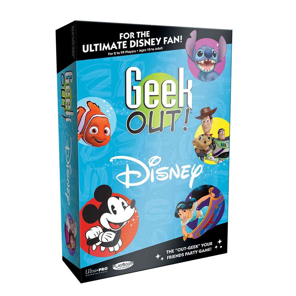Foto 2 pulgar | Juego De Fiesta Usapoly Geek Out! Disney Trivia: Más De 10 Años - Venta Internacional.