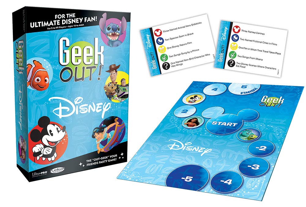 Foto 3 pulgar | Juego De Fiesta Usapoly Geek Out! Disney Trivia: Más De 10 Años - Venta Internacional.