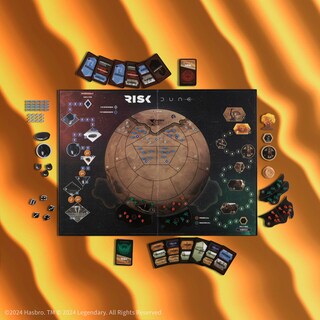 Foto 3 | Juego De Mesa Risk Dune Strategy Dune Movie Para 2-4 Jugadores, Más De 10 Años - Venta Internacional.