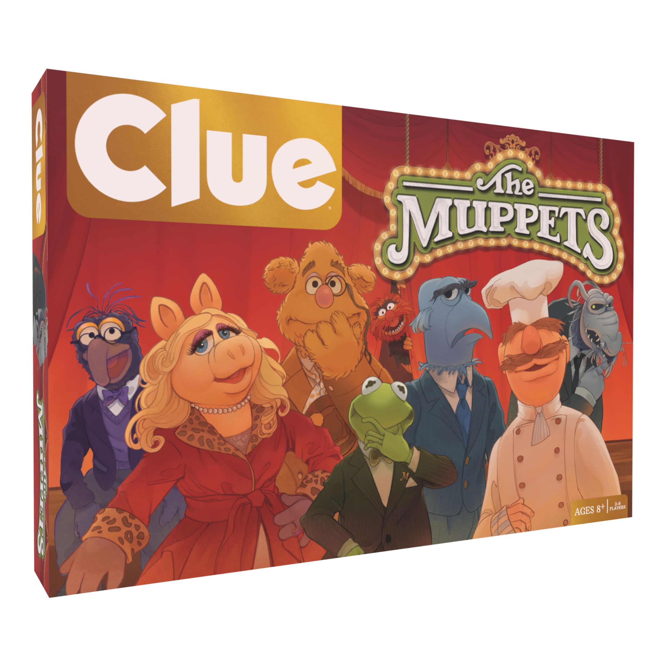 Foto 2 pulgar | Juego De Mesa Clue The Muppets Solve Mystery Muppet Theater - Venta Internacional.