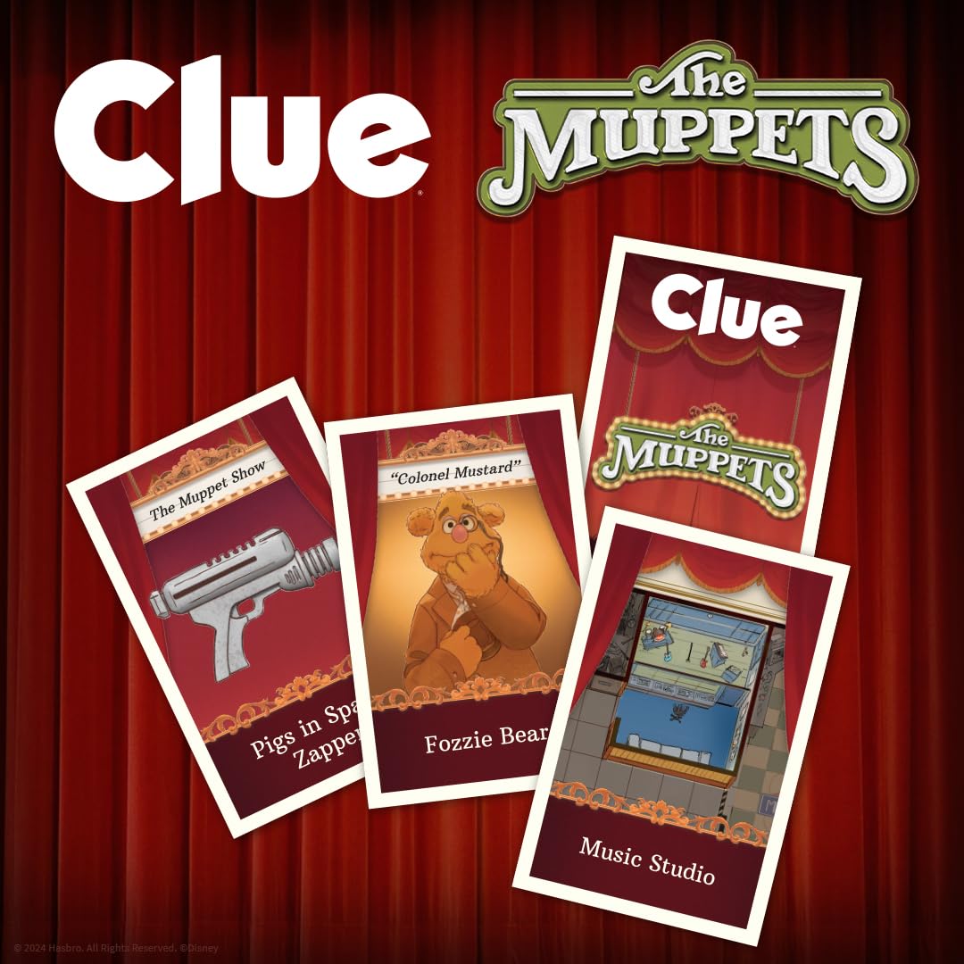 Foto 5 pulgar | Juego De Mesa Clue The Muppets Solve Mystery Muppet Theater - Venta Internacional.