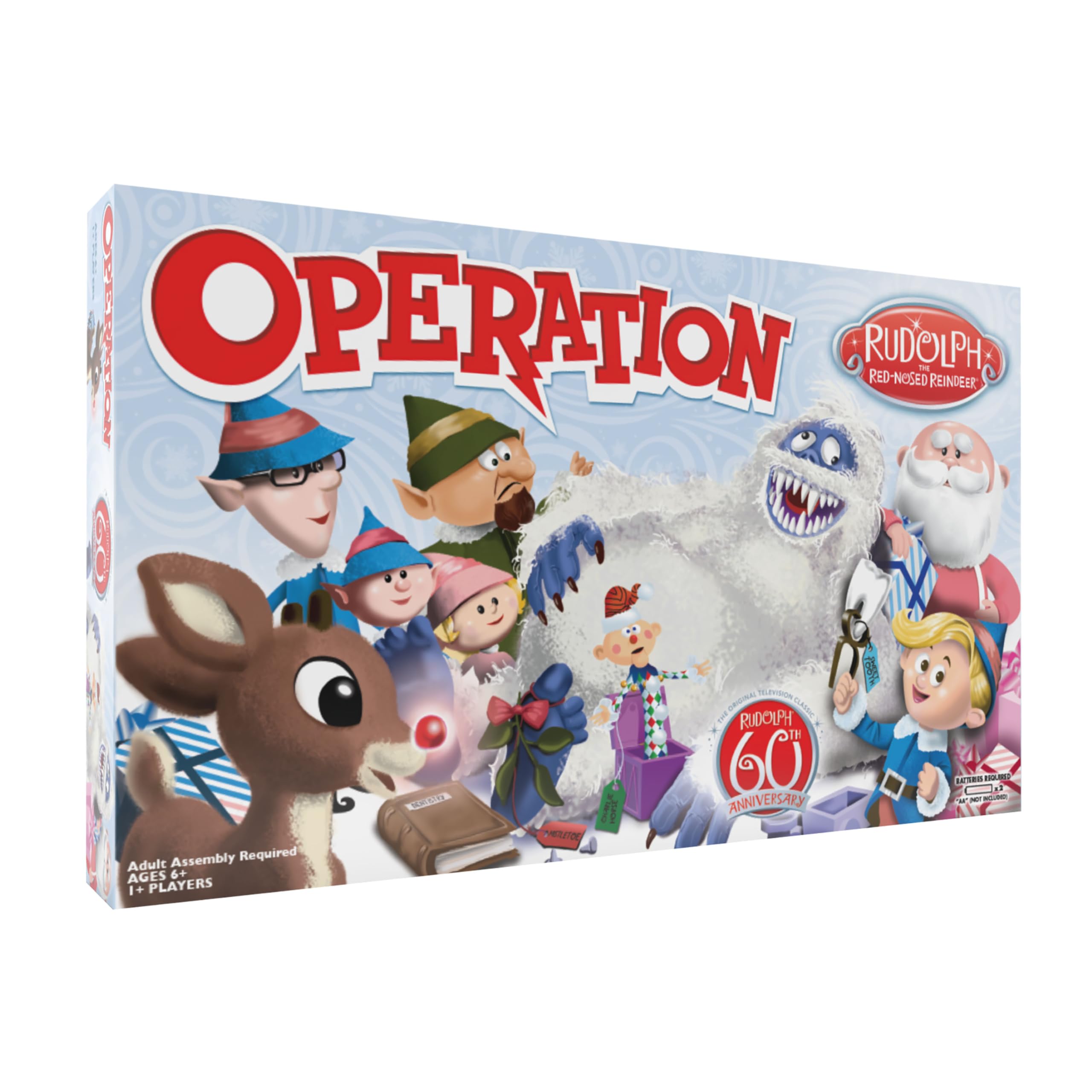 Juego De Mesa Operation Rudolph The Red Nosed Reindeer 60th - Venta Internacional.