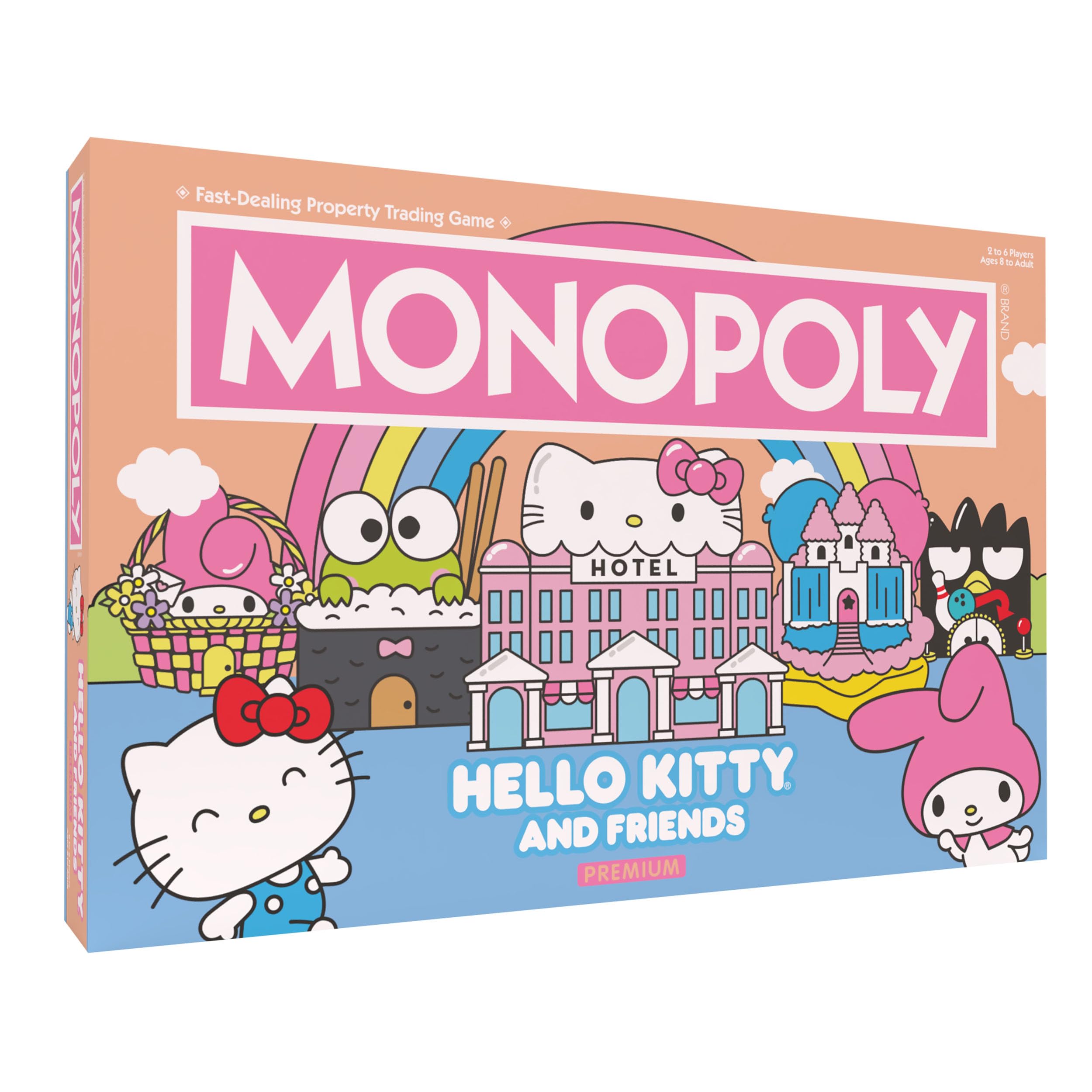 Juego De Mesa Usaopoly Monopoly Hello Kitty And Friends - Venta Internacional.