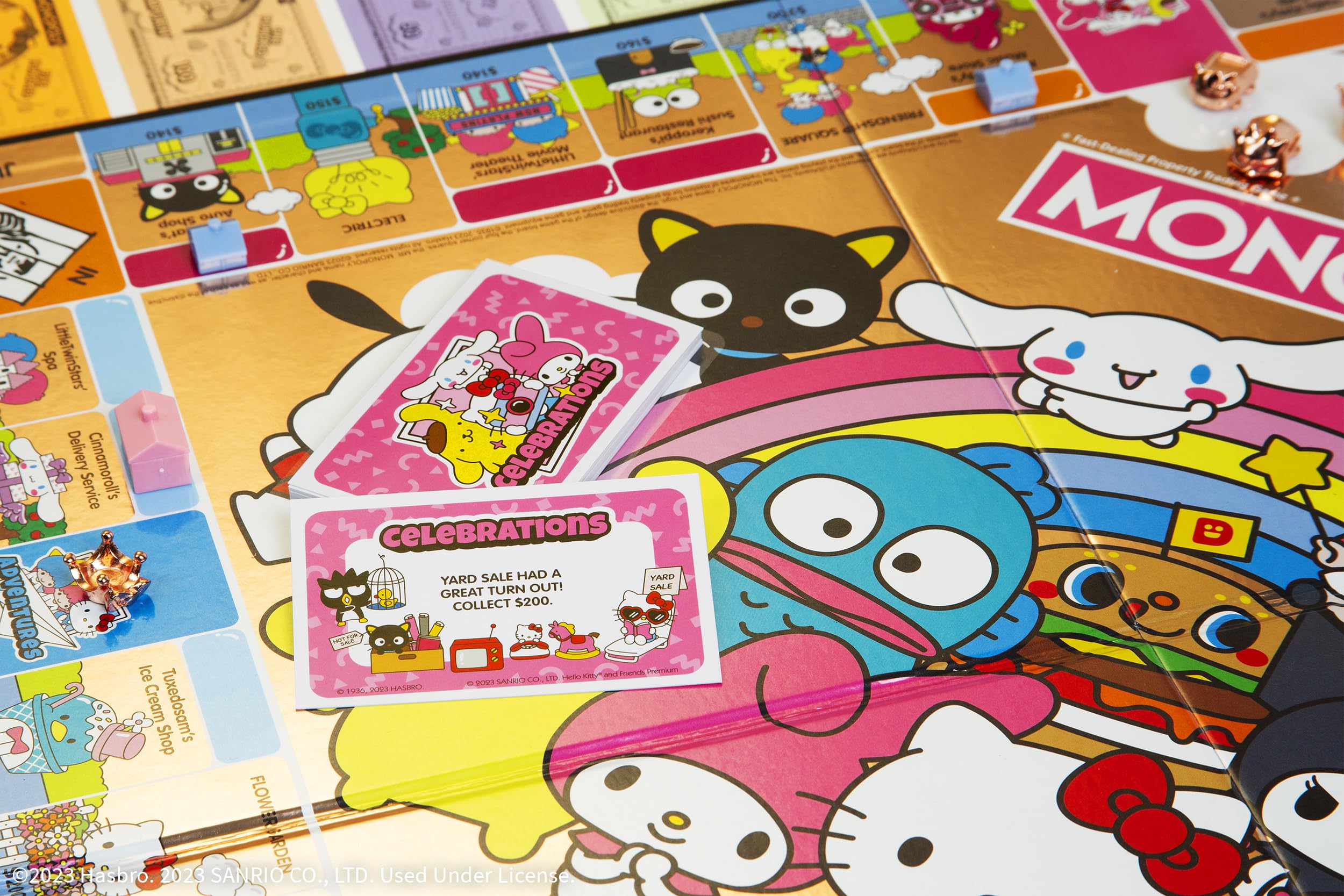 Foto 3 | Juego De Mesa Usaopoly Monopoly Hello Kitty And Friends - Venta Internacional.