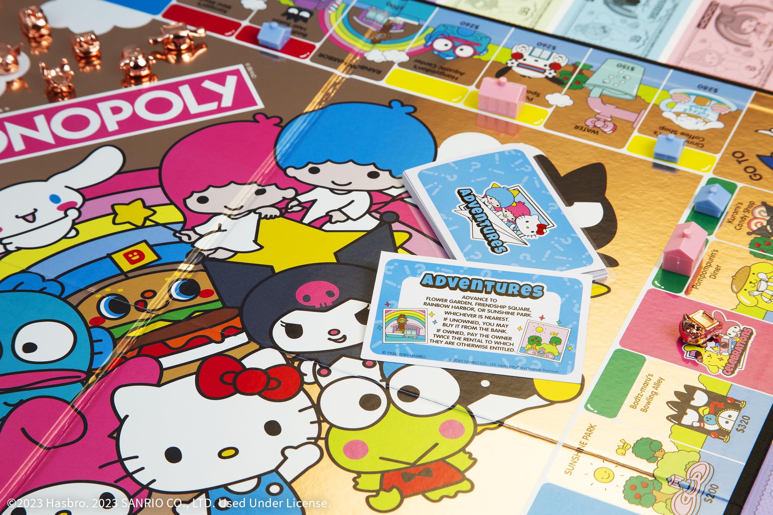 Foto 4 | Juego De Mesa Usaopoly Monopoly Hello Kitty And Friends - Venta Internacional.