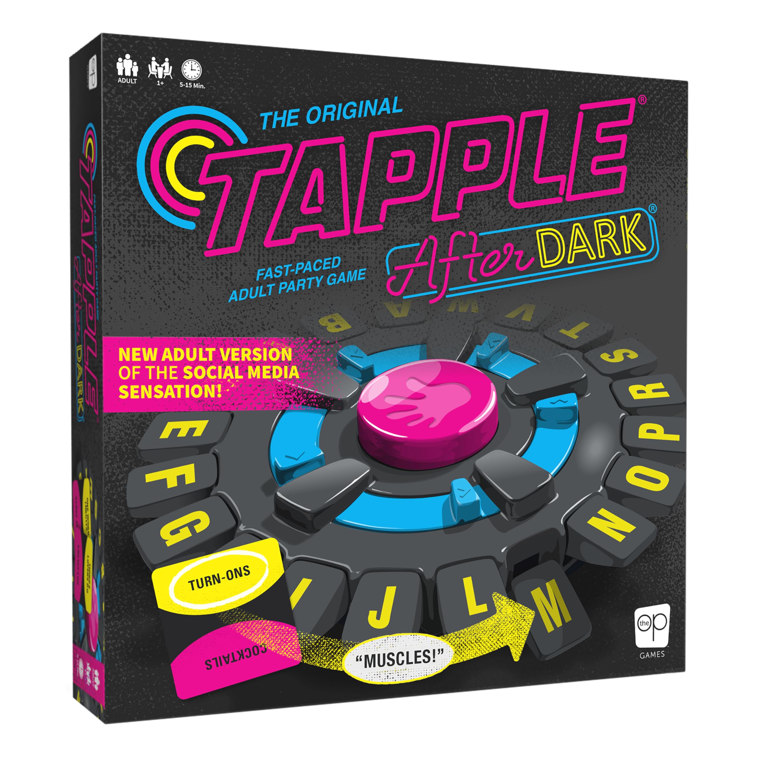 Foto 2 pulgar | Juego De Mesa Usaopoly Tapple: After Dark Word Game 17+ Years - Venta Internacional.