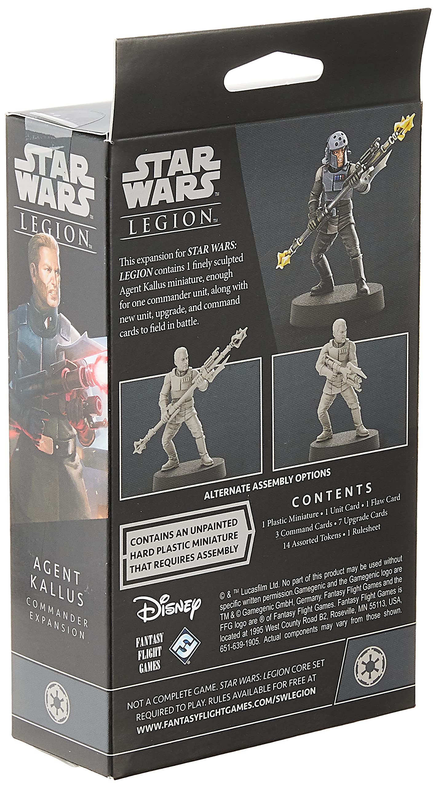 Foto 3 pulgar | Expansión Star Wars Legion Agent Kallus Para El Juego De Batalla - Venta Internacional.