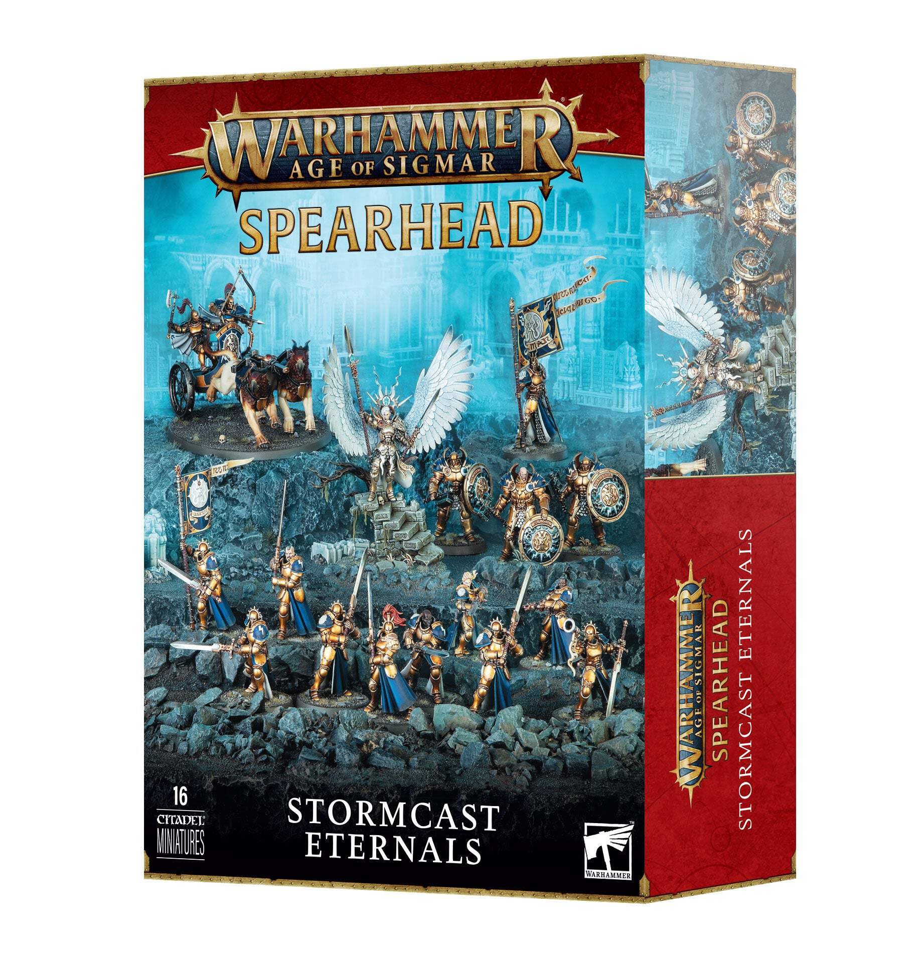 Warhammer Age Of Sigmar Encabeza Stormcast Eternals - Venta Internacional.