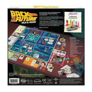 Foto 3 | Juego De Estrategia Funko Sg:bttf-back In Time Versión En Español - Venta Internacional.