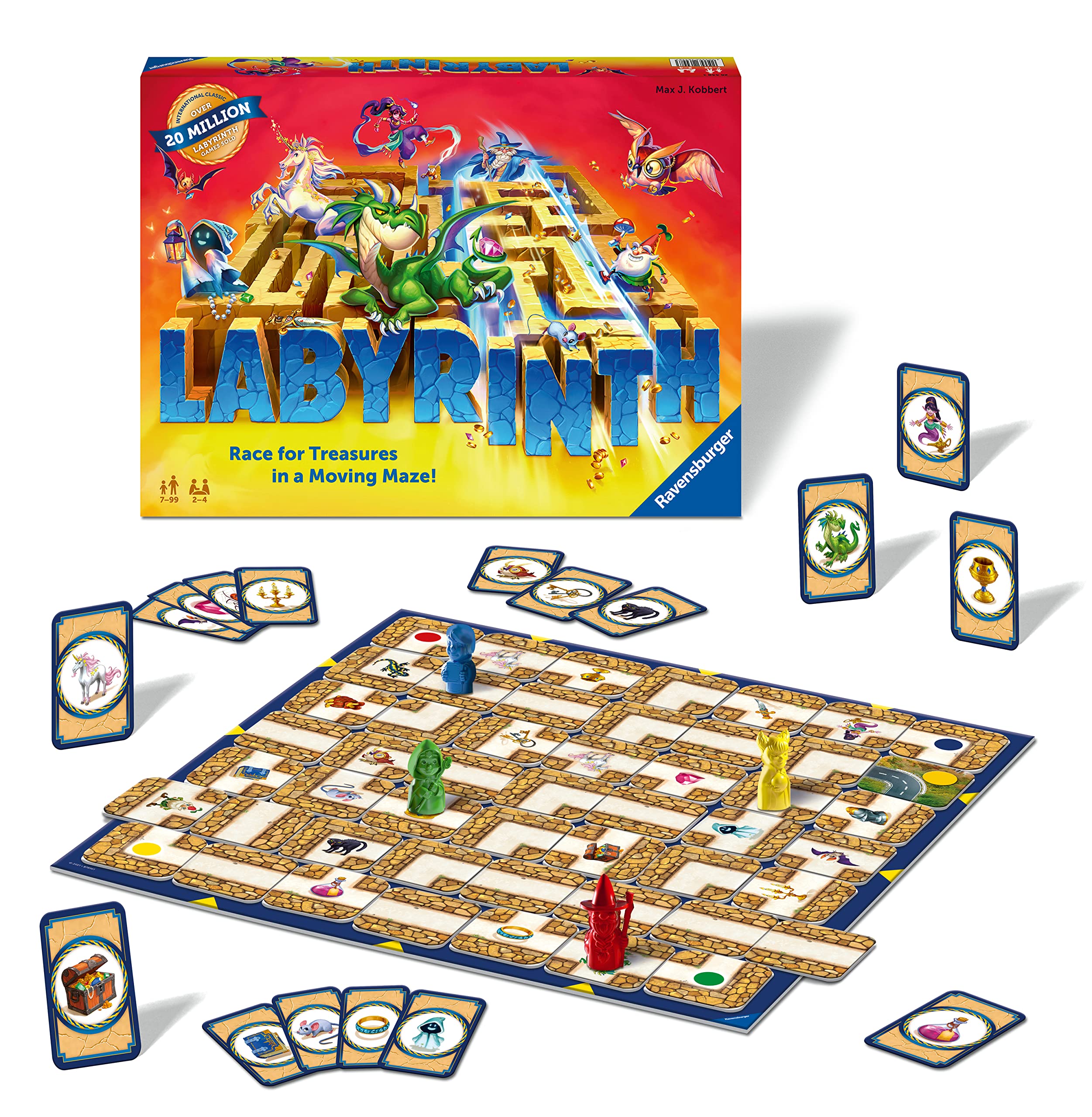 Juego De Mesa Ravensburger Labyrinth Family 7+ Years - Venta Internacional.