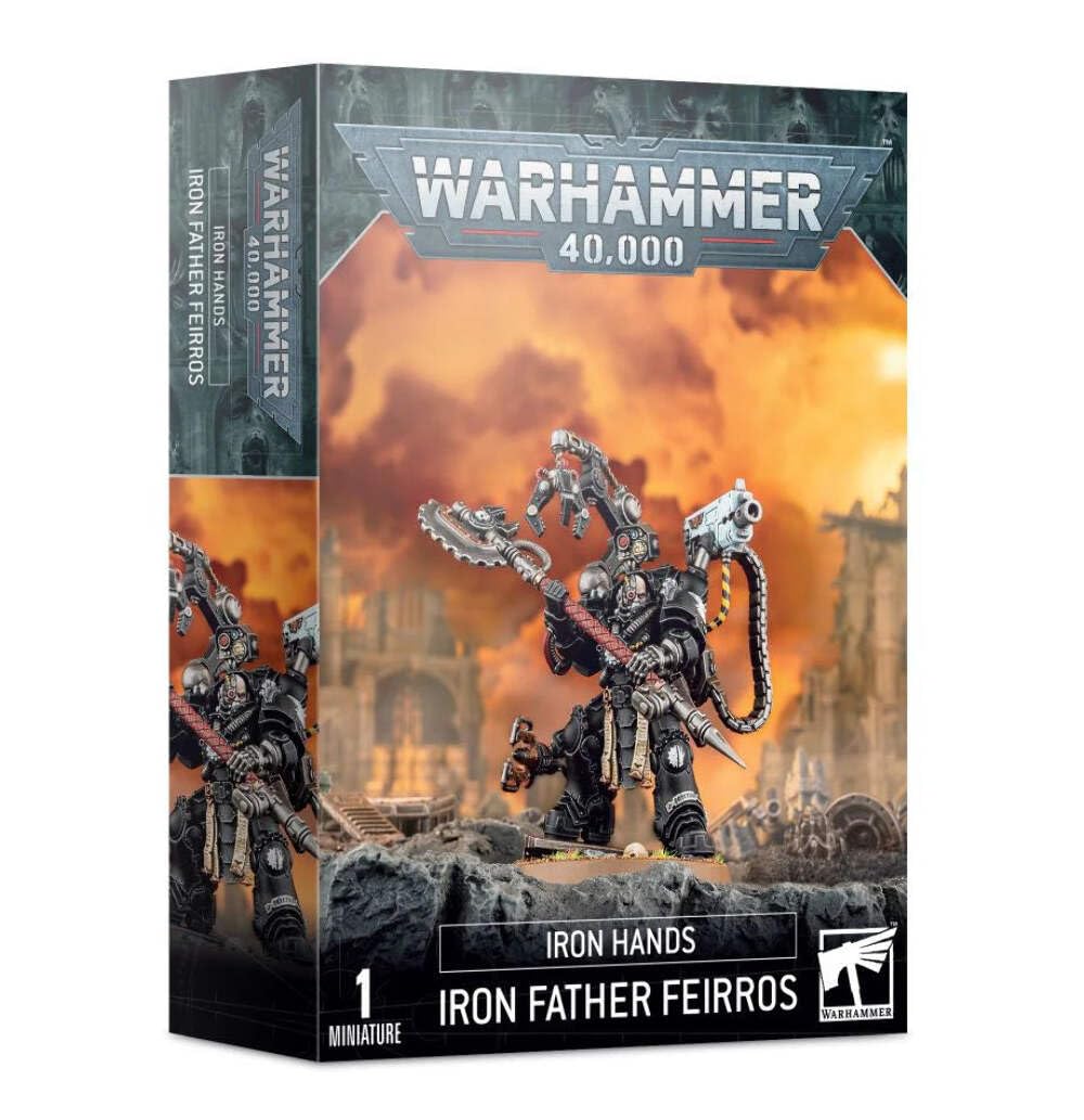 Foto 1 | Figuras De Acción Games Workshop Warhammer 40k Iron Hands - Venta Internacional.