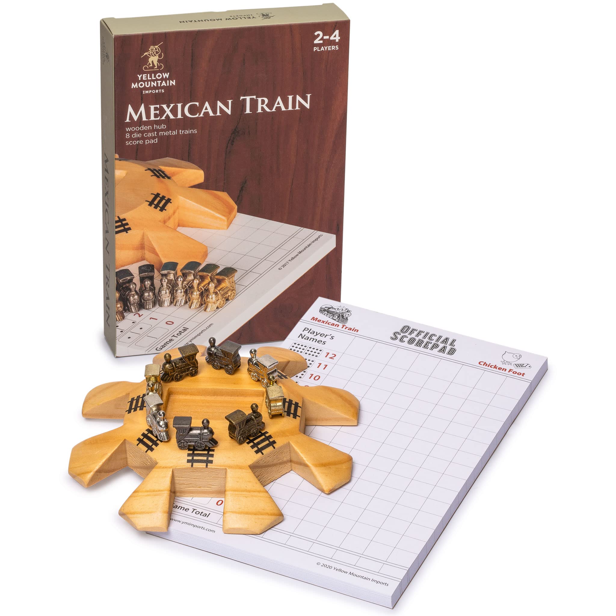 Foto 1 | Set De Accesorios Yellow Mountain Imports Mexican Train Dominoes - Venta Internacional.