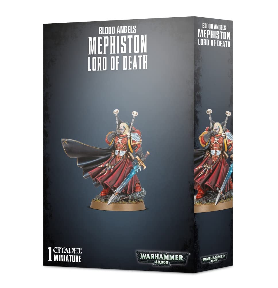 Action Figure Games Workshop Blood Angels Mephiston Lord Of Death Warhammer 40,000 - Venta Internacional.