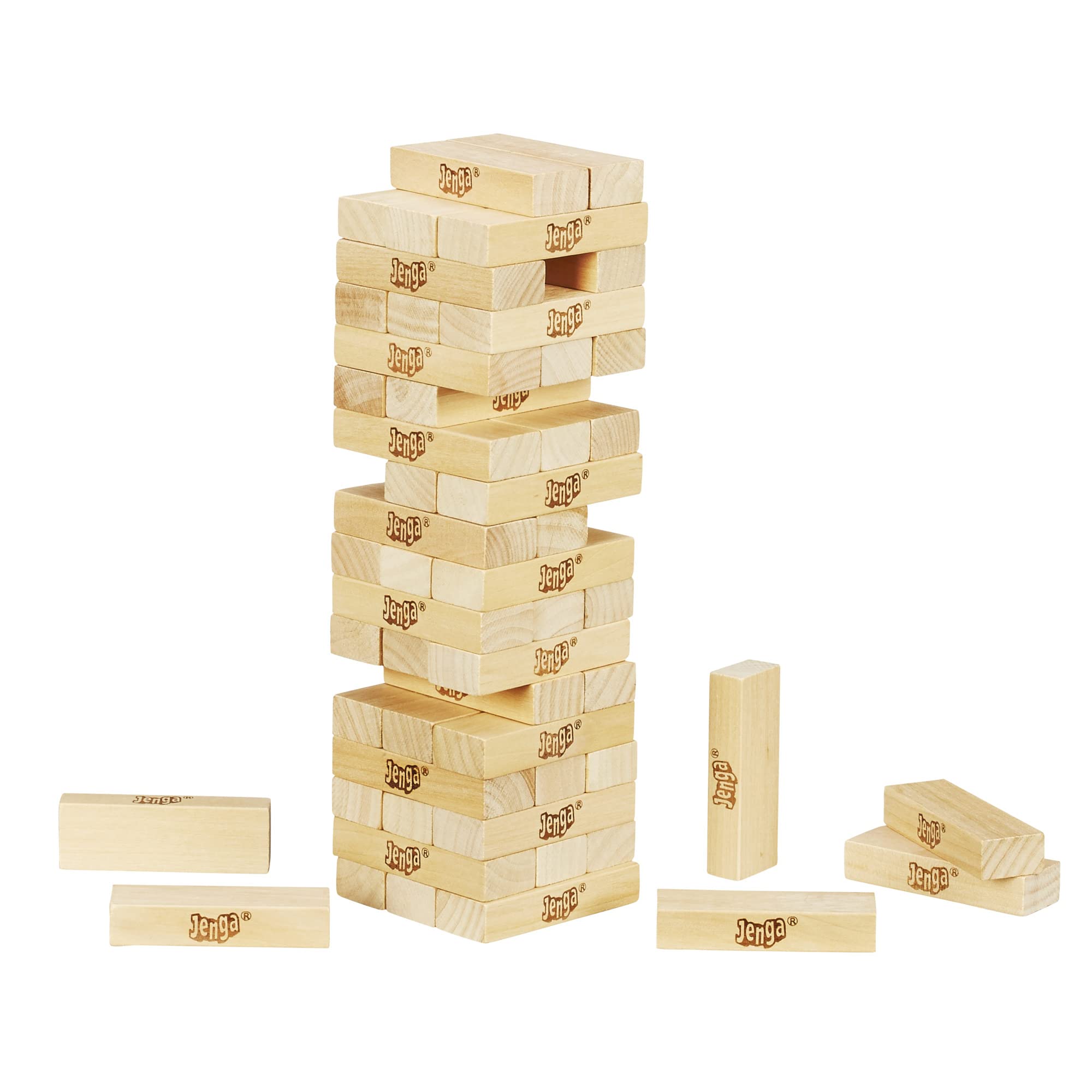 Foto 3 pulgar | Jenga Hasbro Gaming de Madera- Venta Internacional