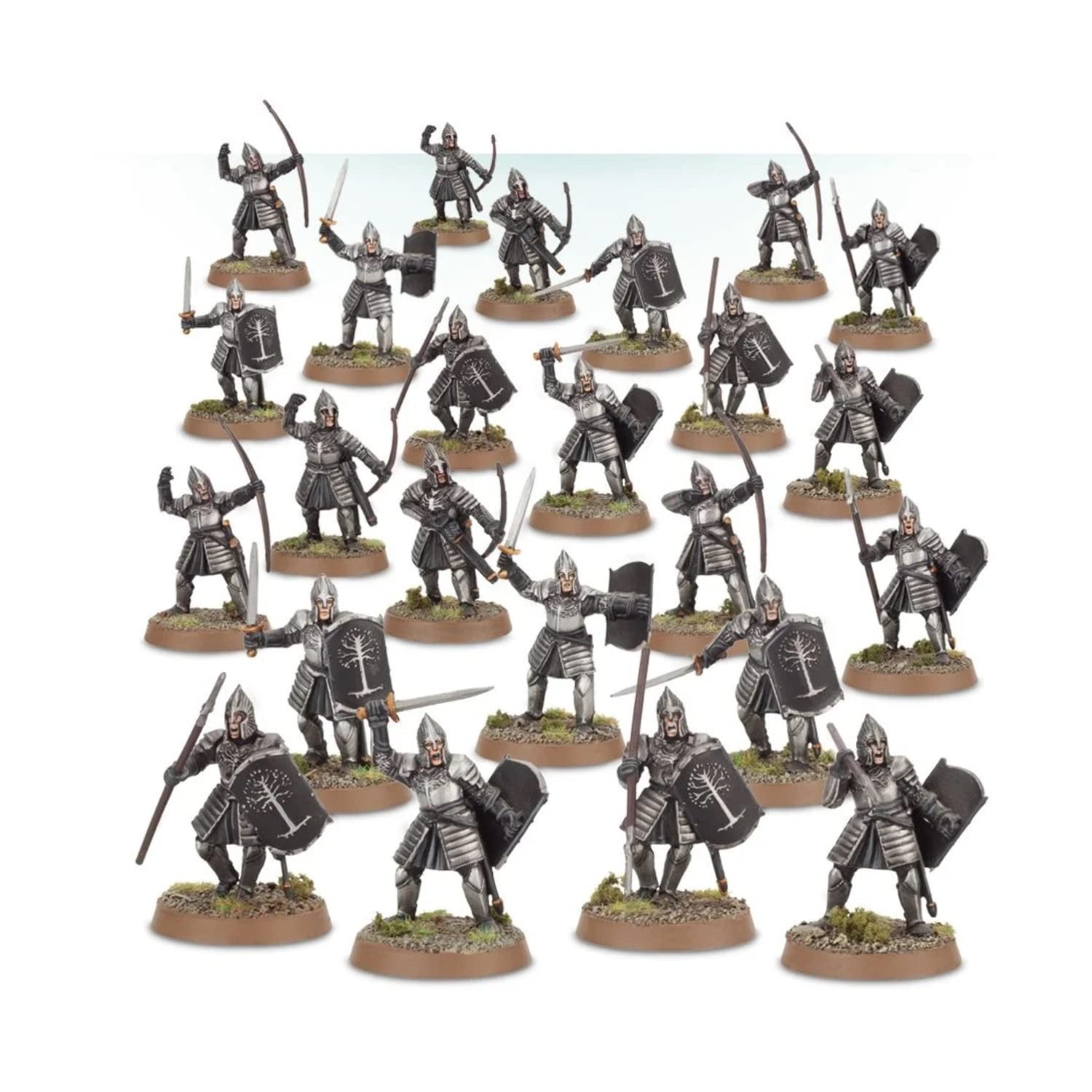 Foto 3 pulgar | Taller De Juegos De Warhammer Middle Earth: Guerreros De Minas Tirith - Venta Internacional.