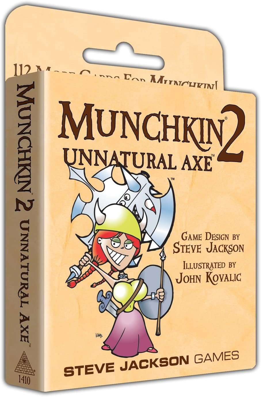 Juego De Cartas Steve Jackson Games Munchkin 2 - Unnatural Axe - Venta Internacional.