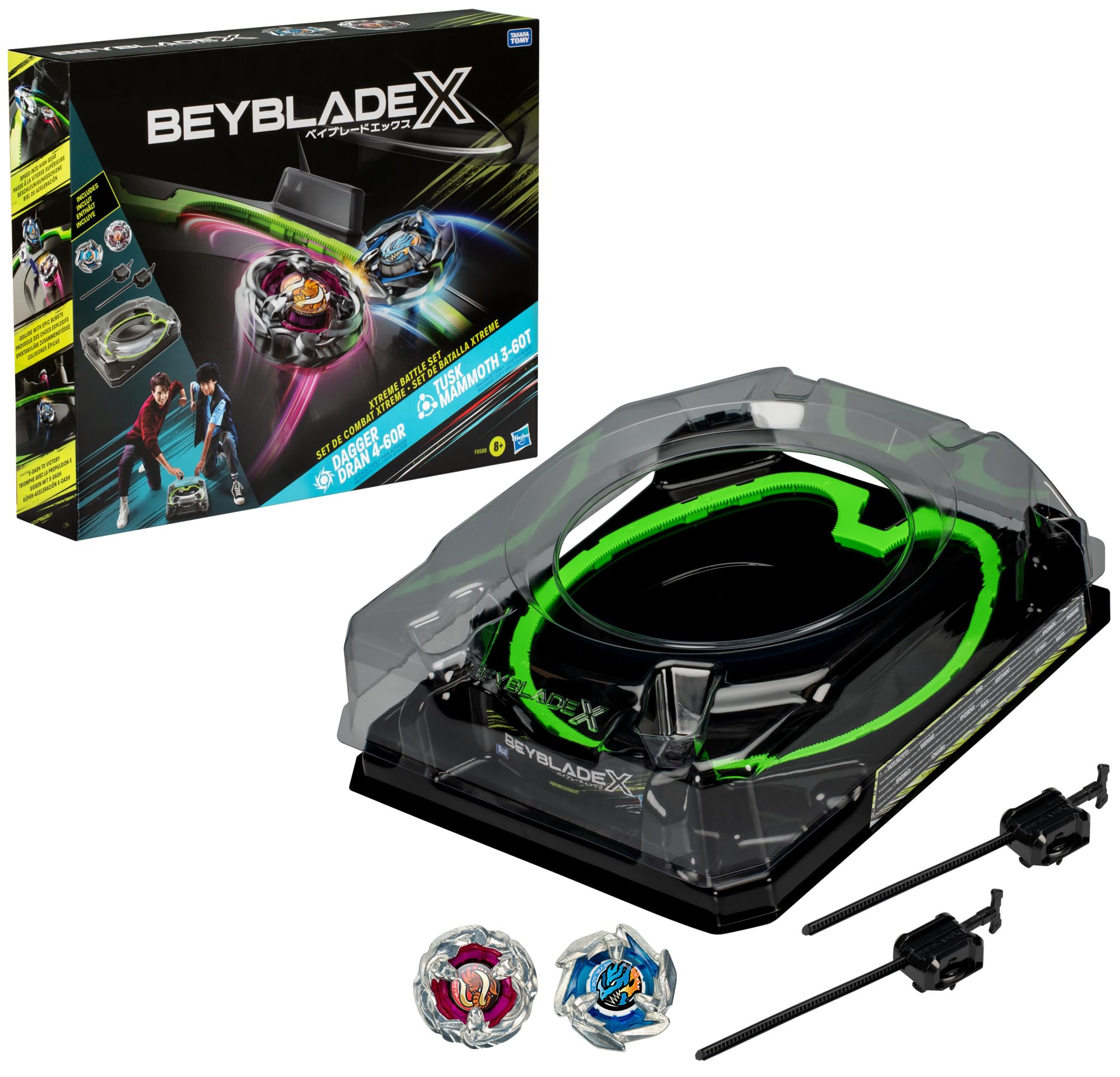 Set De Batalla Beyblade X Xtreme Con Estadio Y 2 Peoncillos - Venta Internacional.