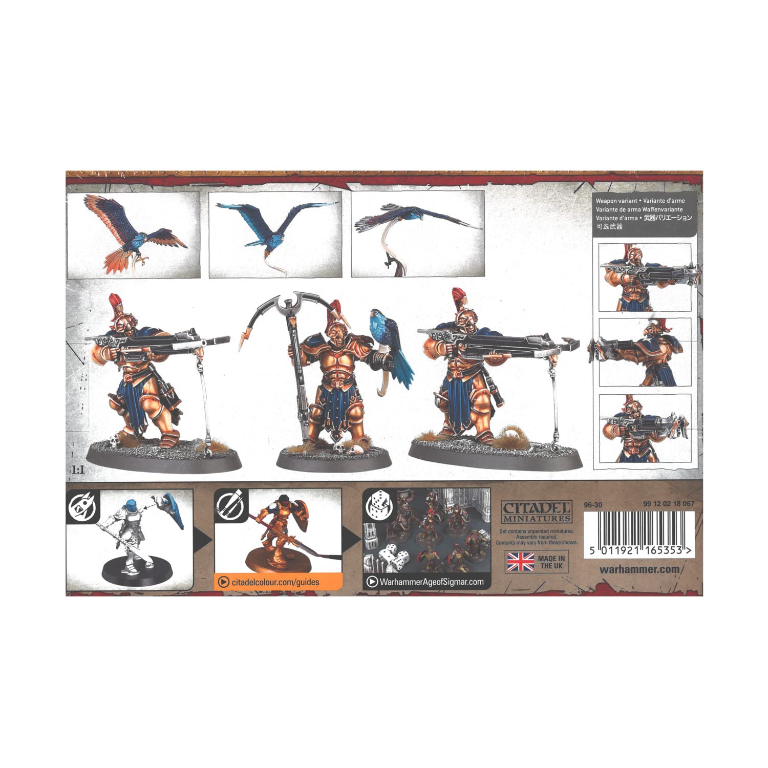Foto 3 pulgar | Taller De Juegos En Miniatura Warhammer Aos Stormcast Eternals - Venta Internacional.