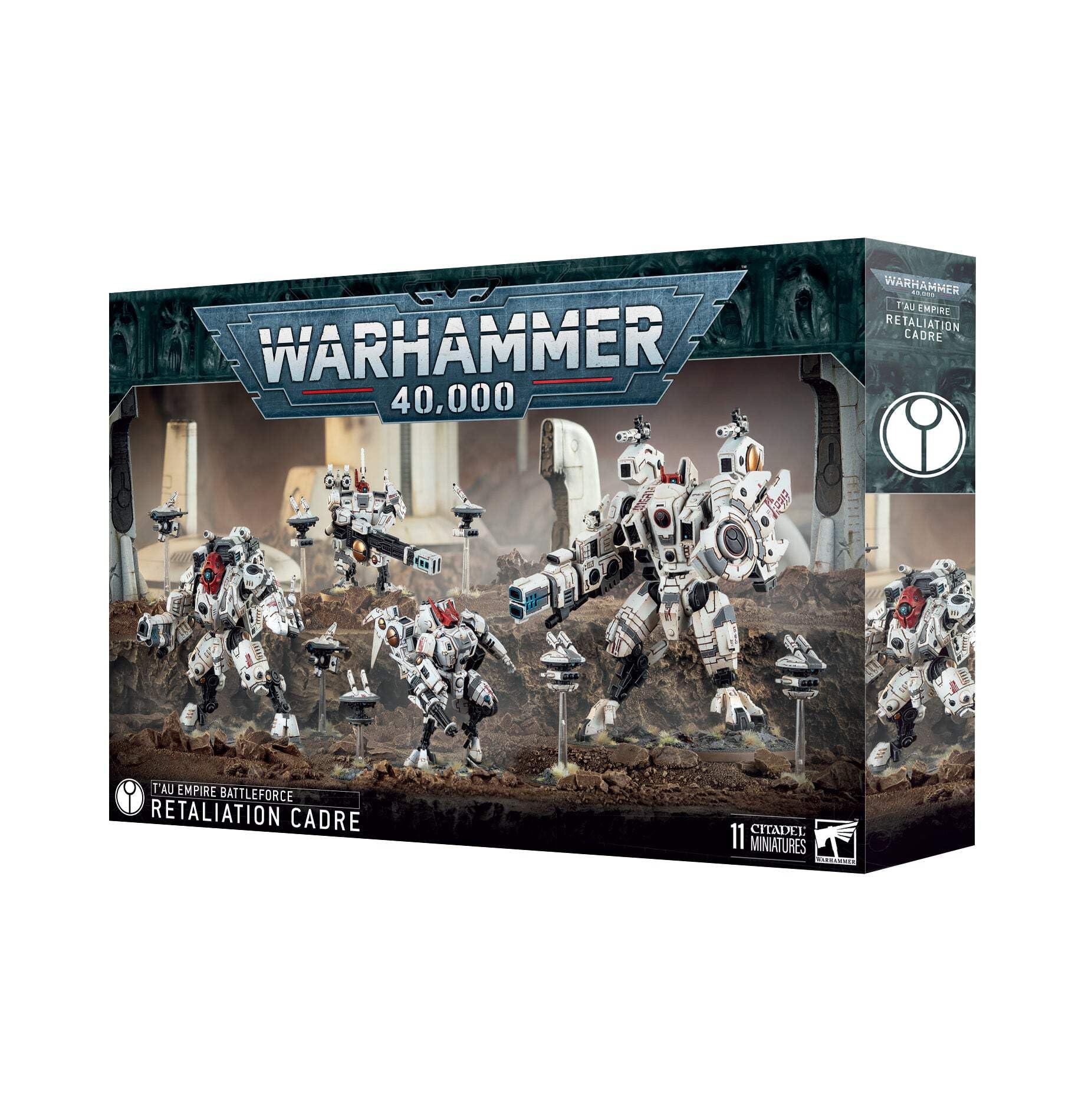 Cuadro De Represalias Del Imperio Tau De Warhammer 40.000 Battleforce - Venta Internacional.