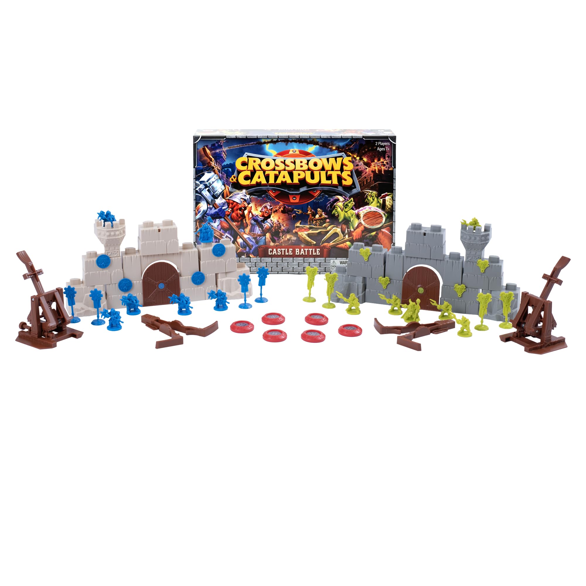 Foto 3 pulgar | Juego Goliath Crossbows & Catapults Castle Battle Para 2 Jugadores (7 O Más) - Venta Internacional.
