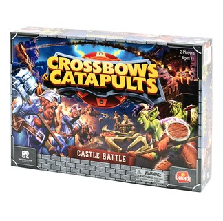 Foto 6 | Juego Goliath Crossbows & Catapults Castle Battle Para 2 Jugadores (7 O Más) - Venta Internacional.