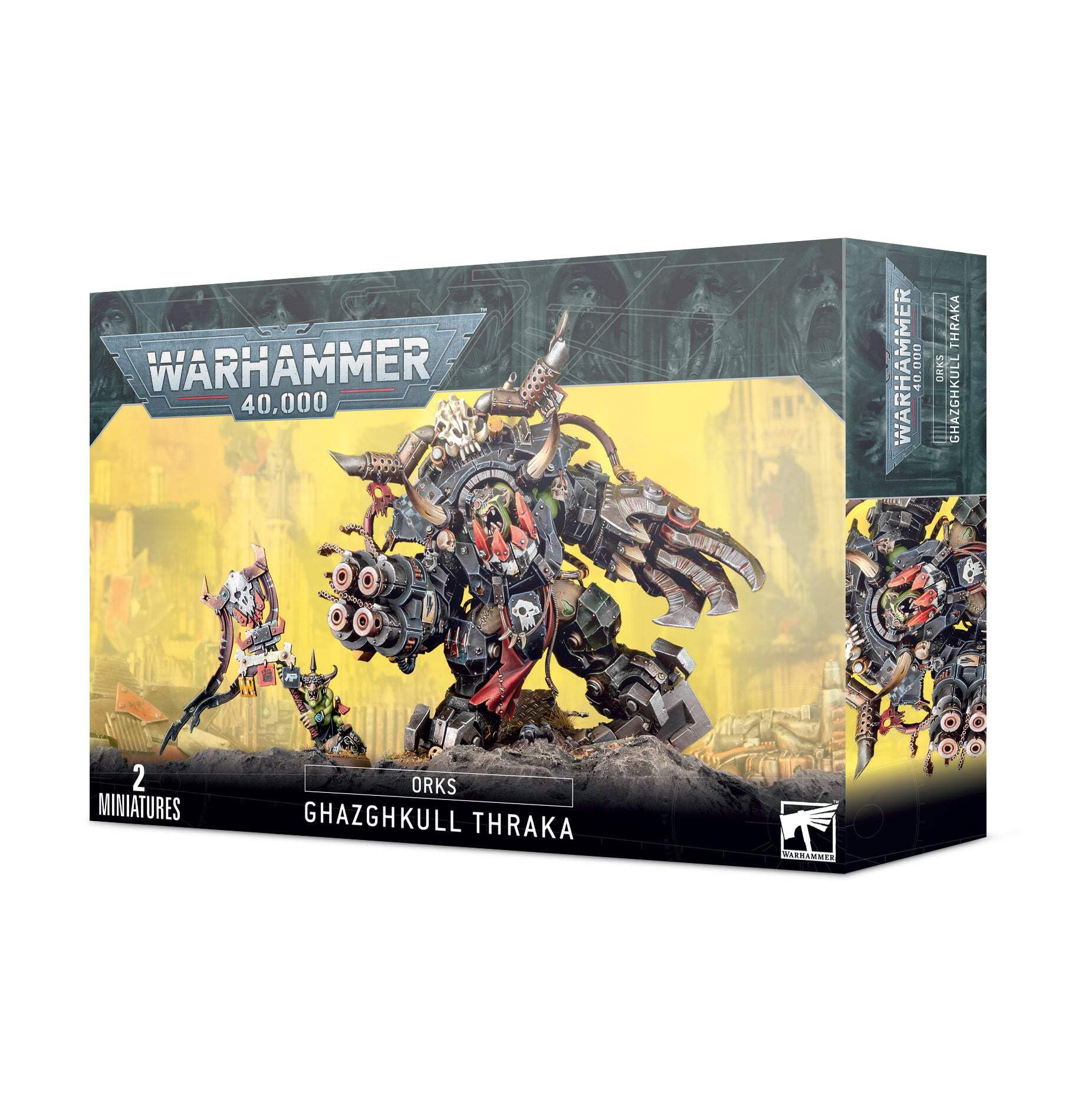 Foto 2 pulgar | Figuras De Acción Games Workshop Warhammer 40,000 Orks Ghazghkull - Venta Internacional.