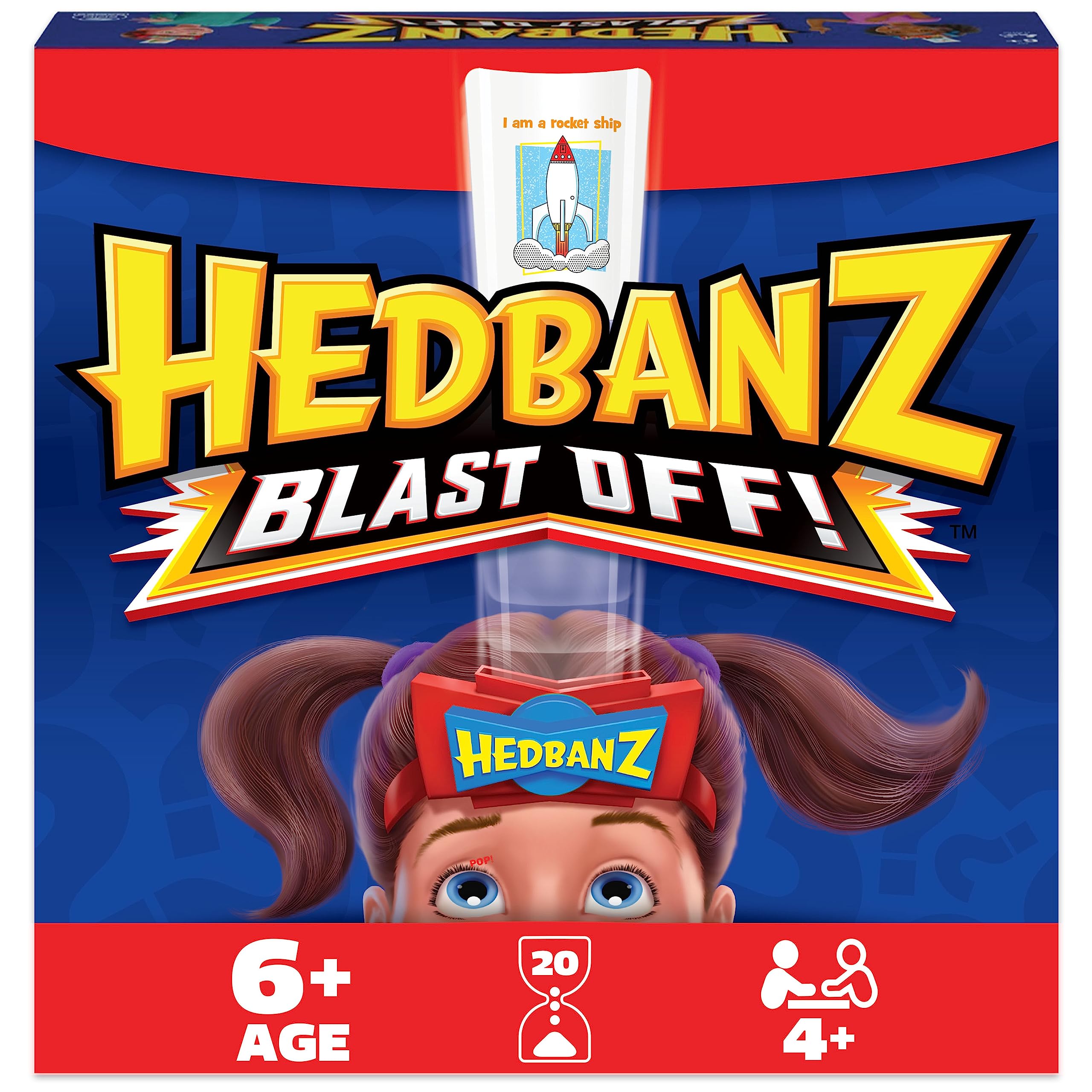 Foto 2 pulgar | Juego De Adivinanzas Spin Master Games Hedbanz Blast Off Kids 6+ - Venta Internacional.