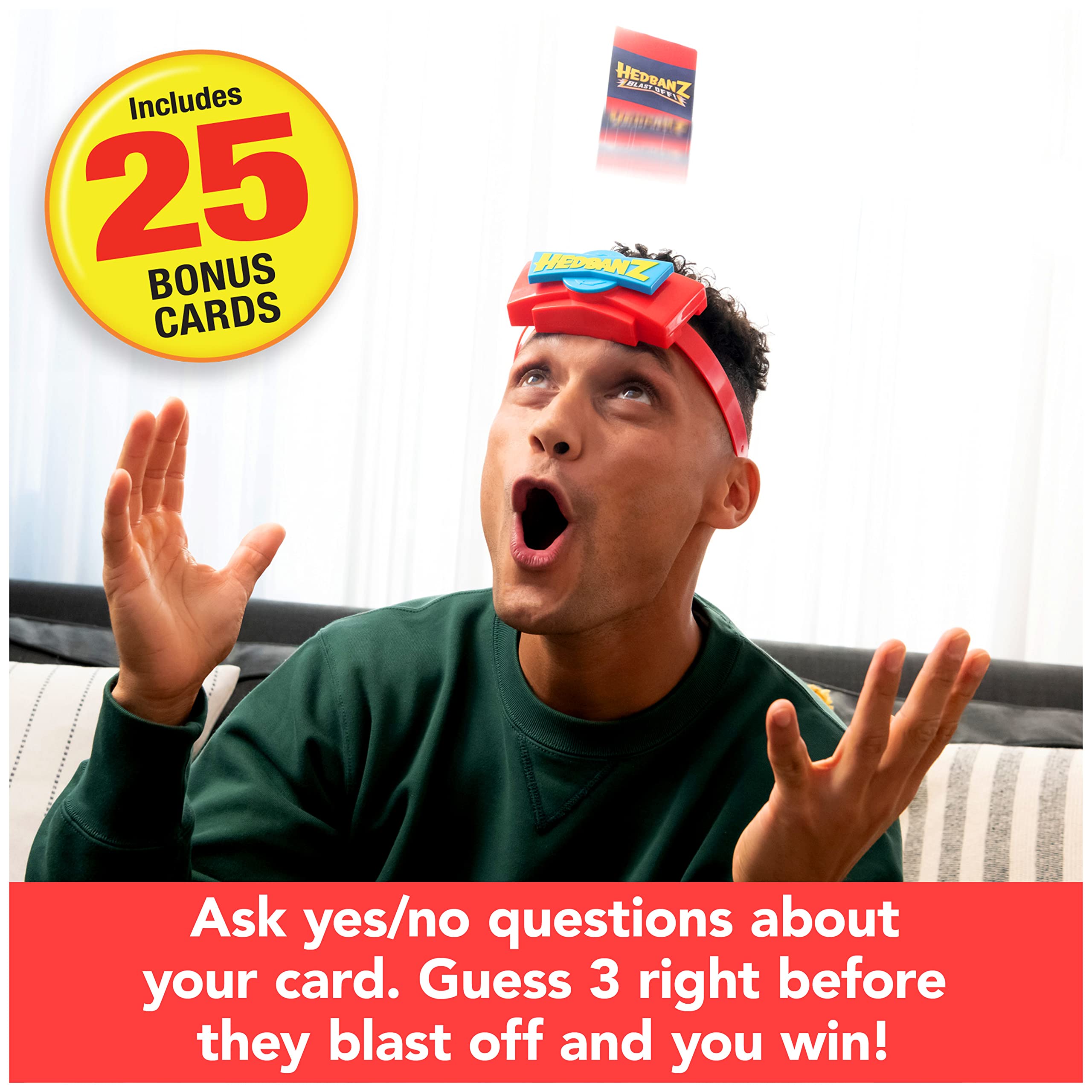 Foto 2 | Juego De Adivinanzas Spin Master Games Hedbanz Blast Off Kids 6+ - Venta Internacional.