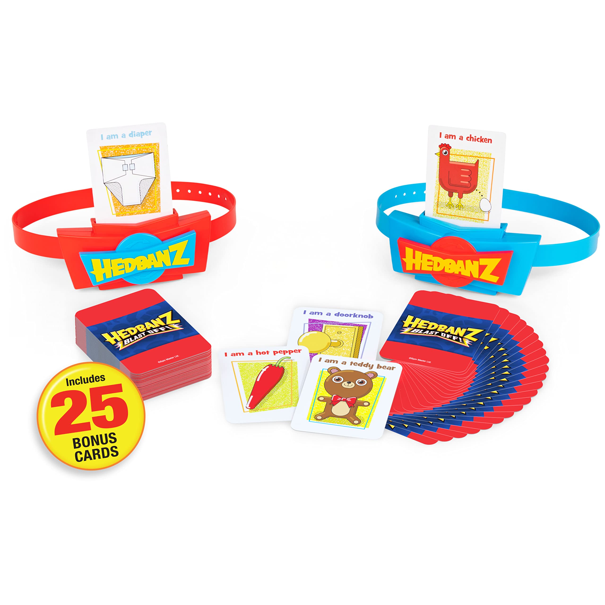 Foto 8 pulgar | Juego De Adivinanzas Spin Master Games Hedbanz Blast Off Kids 6+ - Venta Internacional.