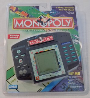 Foto 1 | Juego Portátil Hasbro Monopoly Electronic Lcd 1997 - Venta Internacional.