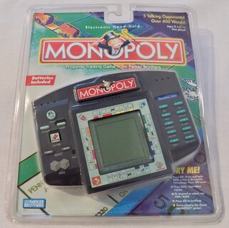 Foto 2 | Juego Portátil Hasbro Monopoly Electronic Lcd 1997 - Venta Internacional.