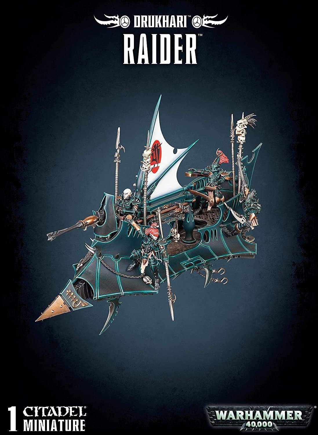 Miniature Games Workshop Warhammer 40k Raider Drukhari - Venta Internacional.