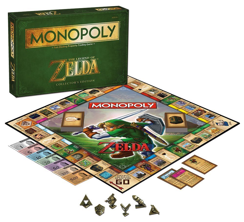 Juego De Mesa Monopoly The Legend Of Zelda Collector's Edition - Venta Internacional.