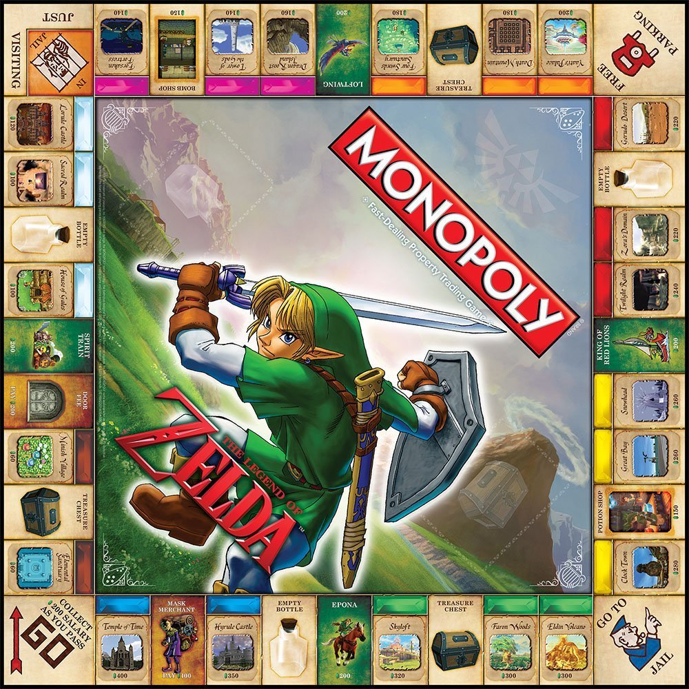 Foto 4 pulgar | Juego De Mesa Monopoly The Legend Of Zelda Collector's Edition - Venta Internacional.