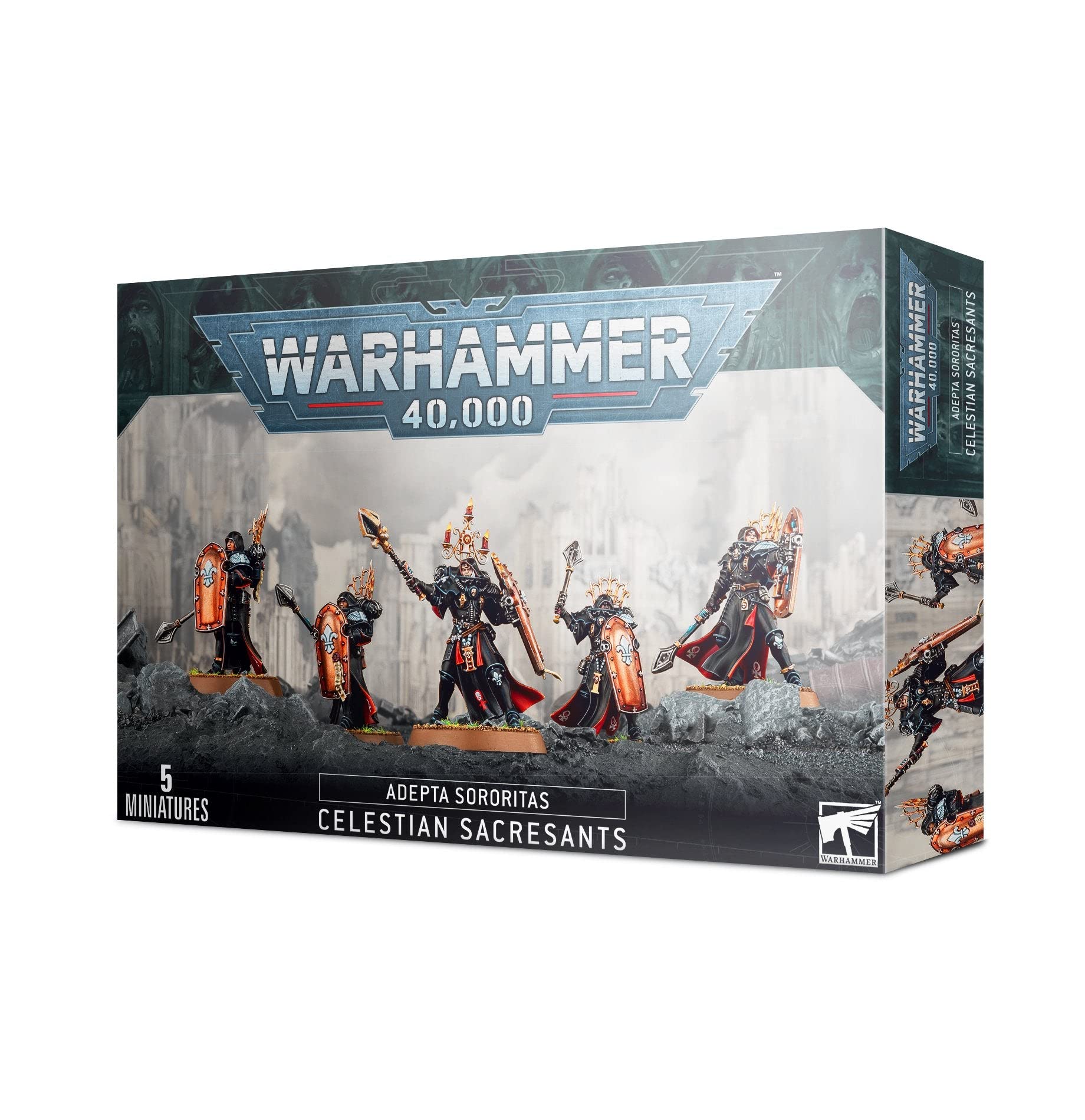 Foto 2 pulgar | Figuras De Acción Games Workshop Warhammer 40,000 Adepta Sororitas - Venta Internacional.