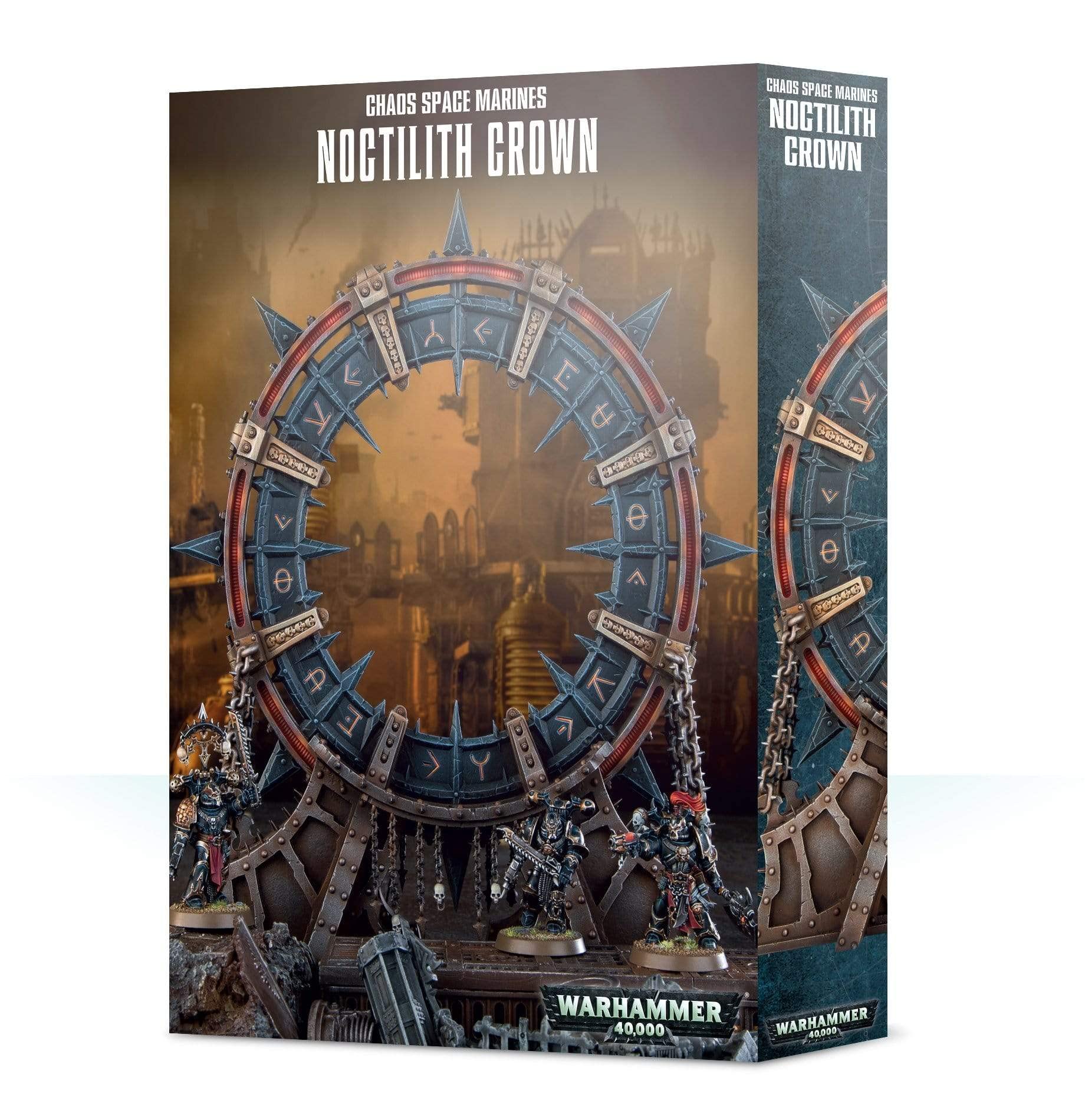 Foto 2 pulgar | Taller De Juegos En Miniatura Warhammer 40,000 Chaos Space Marines - Venta Internacional.