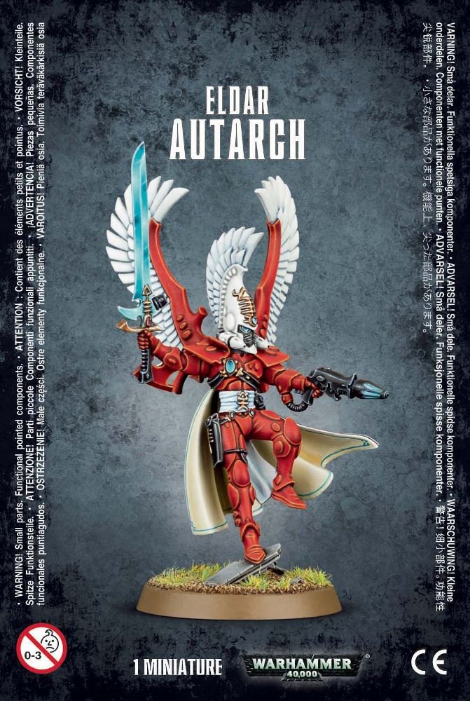 Miniature Games Workshop Warhammer 40k Eldar Autarch - Venta Internacional.