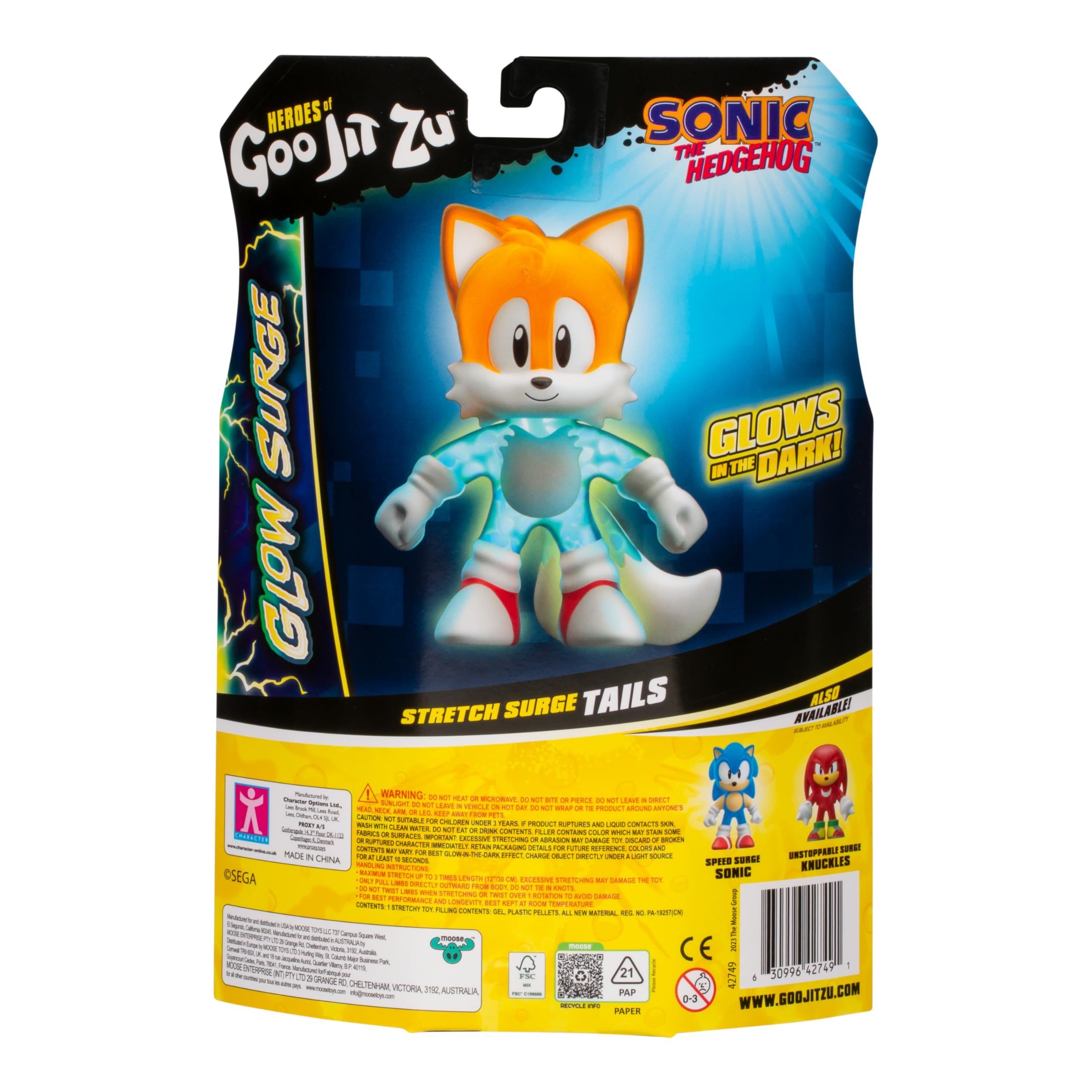 Foto 3 pulgar | Juguete Sensorial Heroes Of Goo Jit Zu Stretch Surge Tails - Venta Internacional.