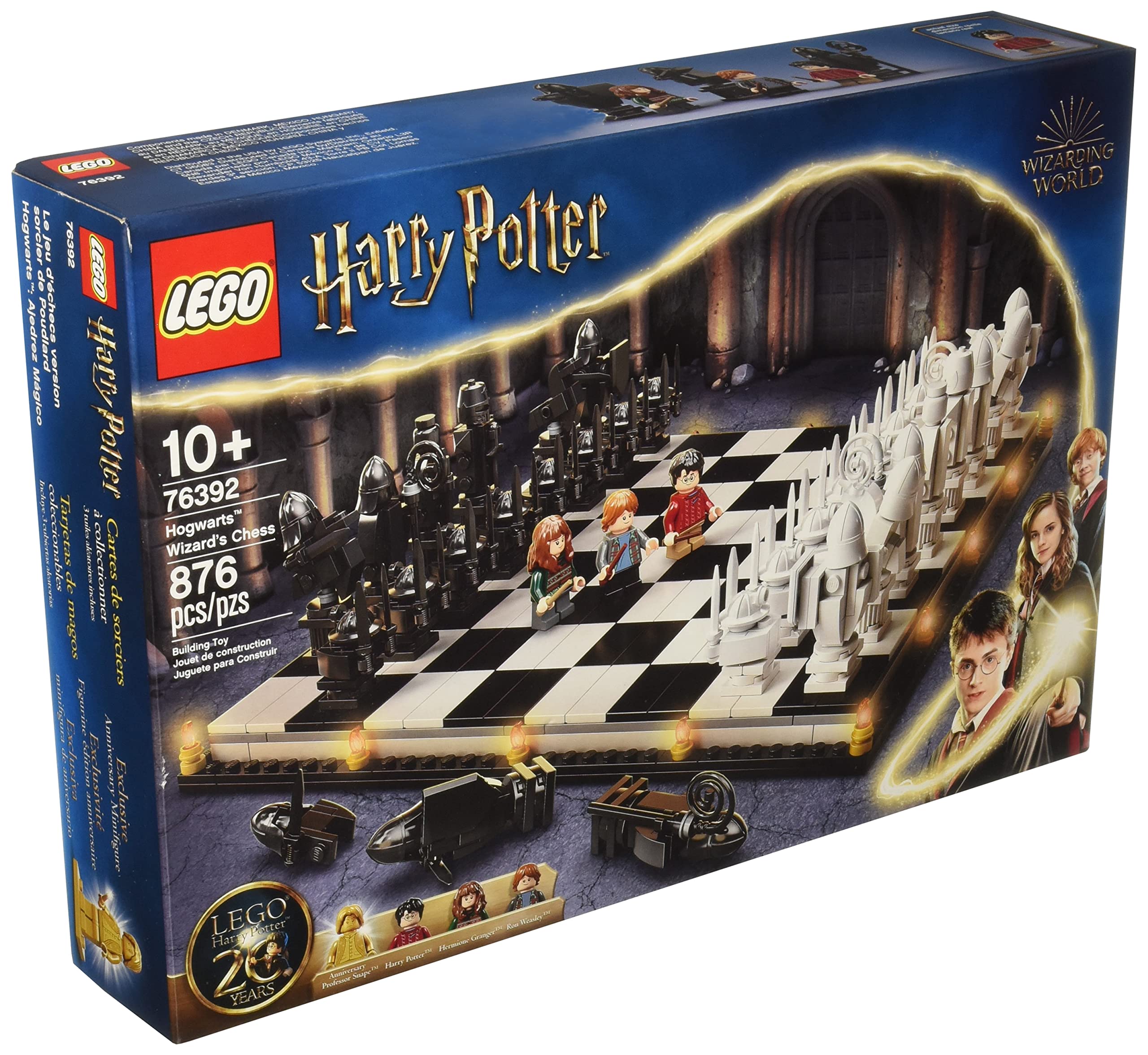 Foto 2 pulgar | Set De Ajedrez Lego Harry Potter Hogwarts Wizard's Chess 76392 - Venta Internacional.